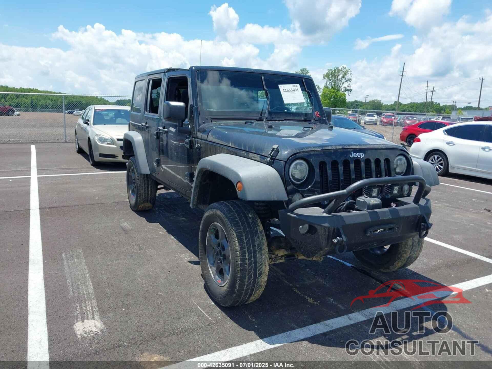 JEEP WRANGLER UNLIMITED 2016 - 1C4HJWDG3GL235804