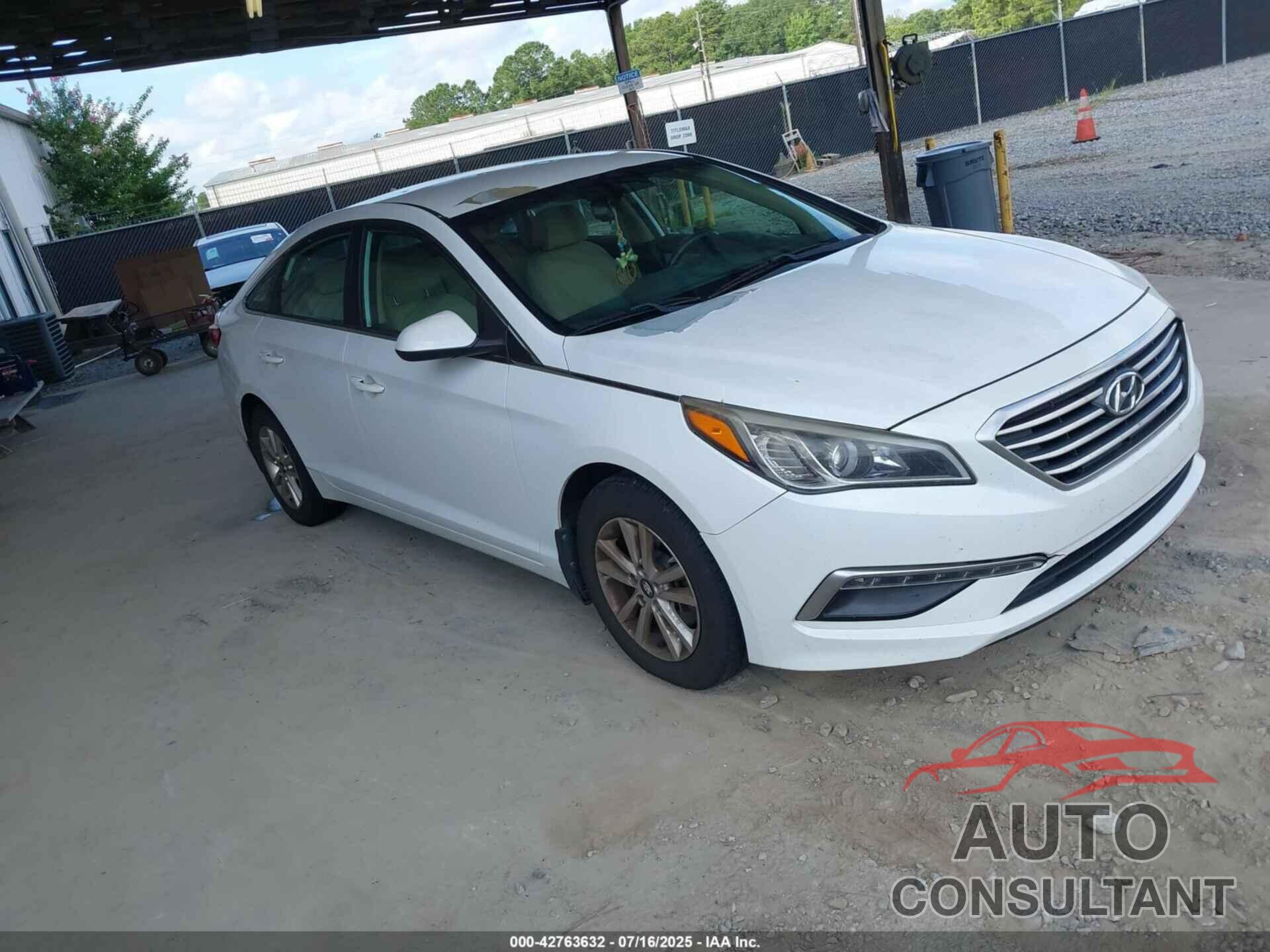 HYUNDAI SONATA 2015 - 5NPE24AF5FH186401