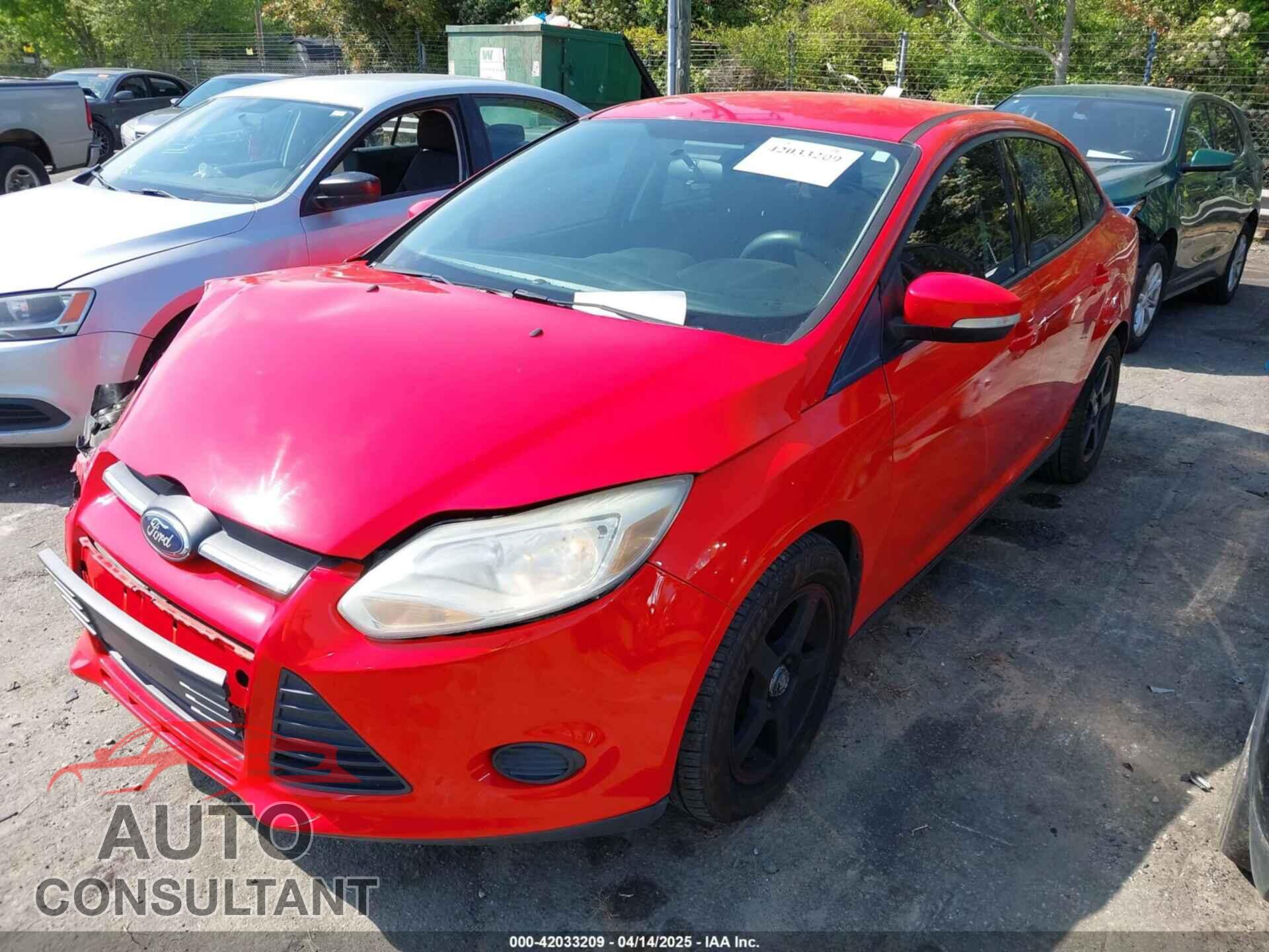 FORD FOCUS 2014 - 1FADP3F26EL284012