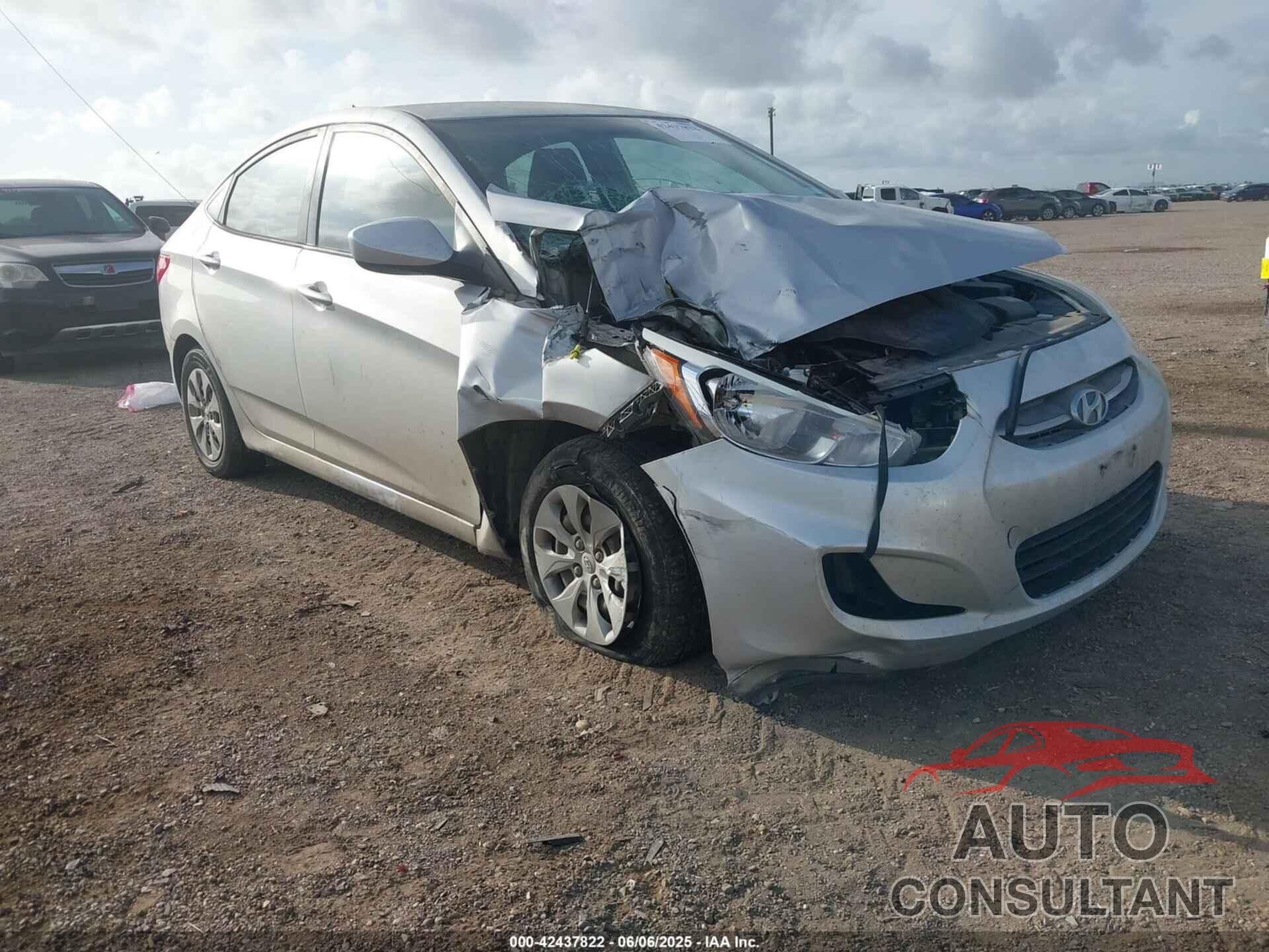 HYUNDAI ACCENT 2017 - KMHCT4AE8HU346416