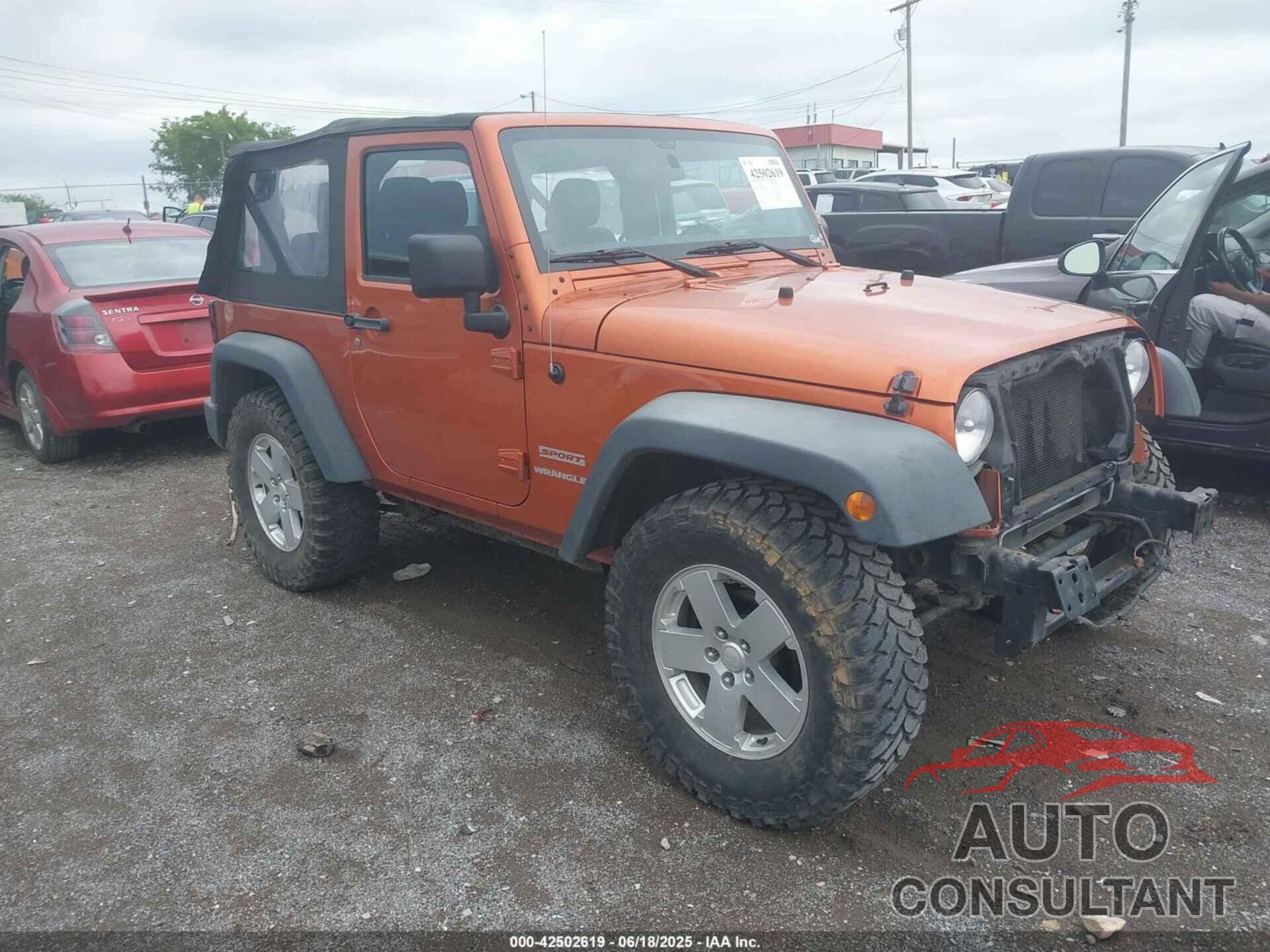 JEEP WRANGLER 2011 - 1J4AA2D12BL545368