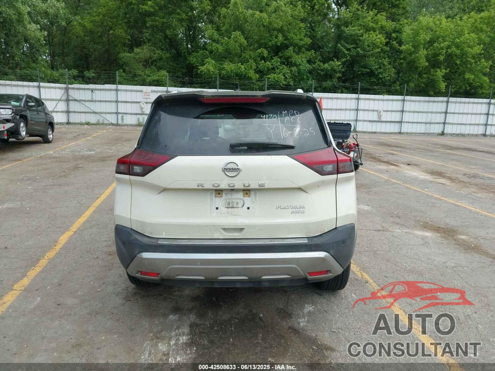 NISSAN ROGUE 2021 - JN8AT3DD7MW304170