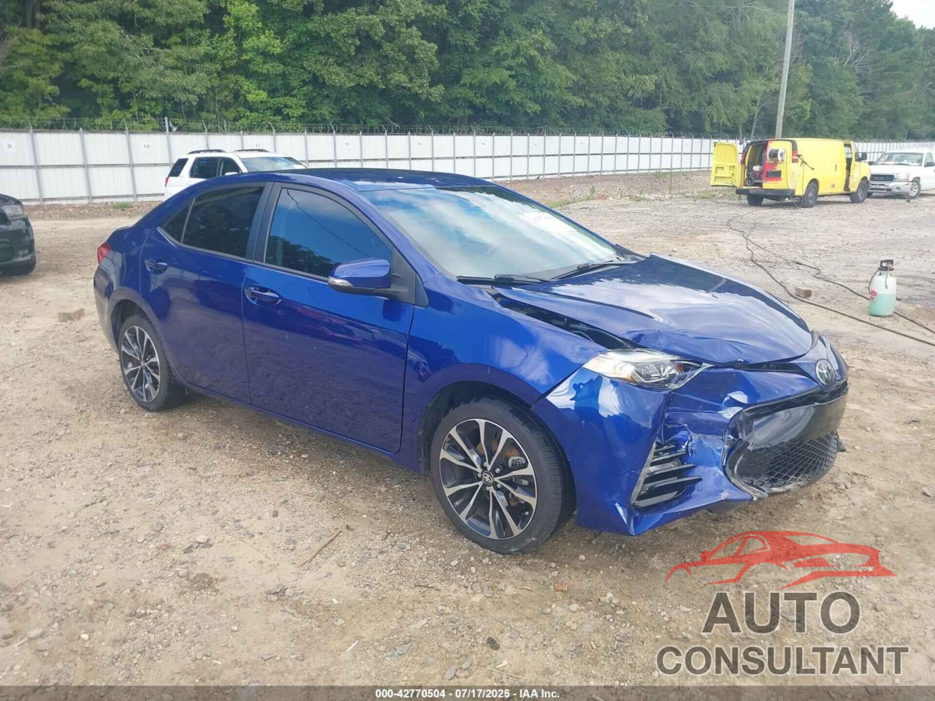 TOYOTA COROLLA 2018 - 5YFBURHE7JP847414