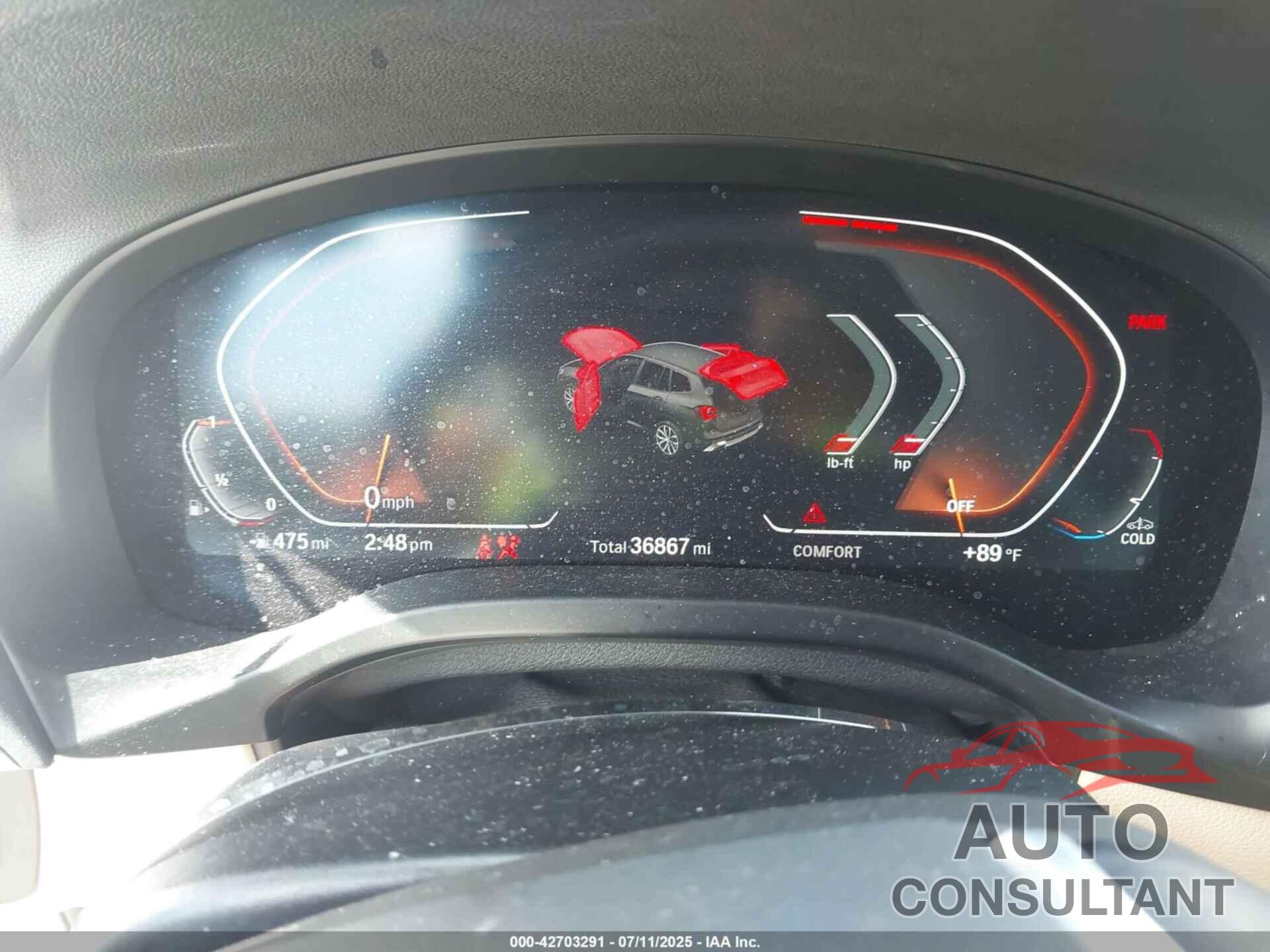 BMW X3 2022 - 5UX53DP07N9M93588