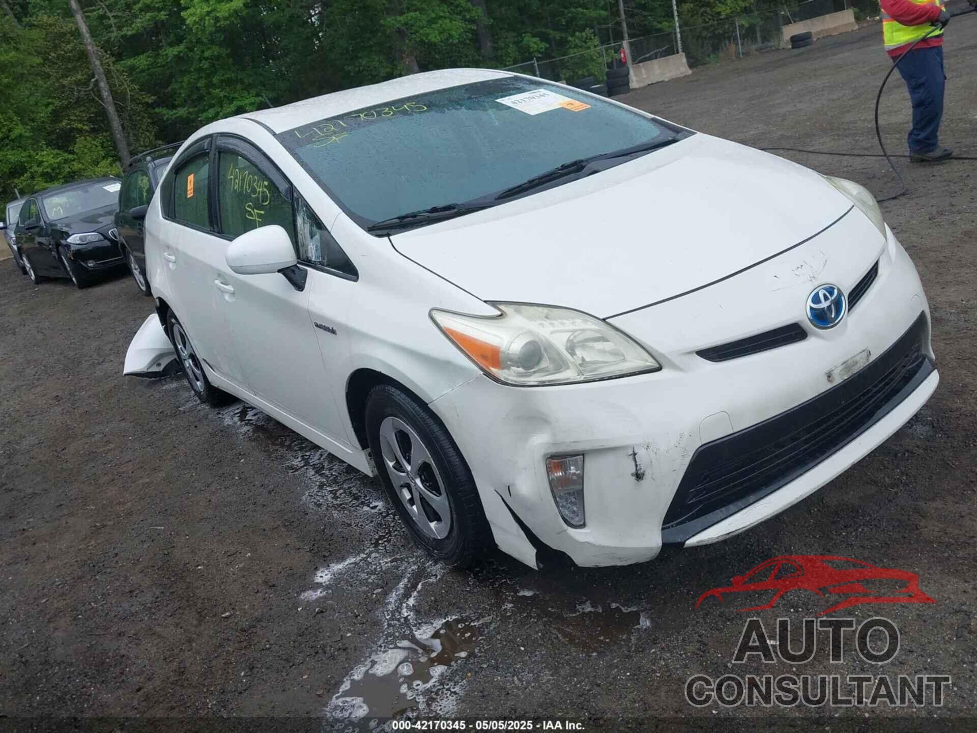 TOYOTA PRIUS 2013 - JTDKN3DU7D5540625