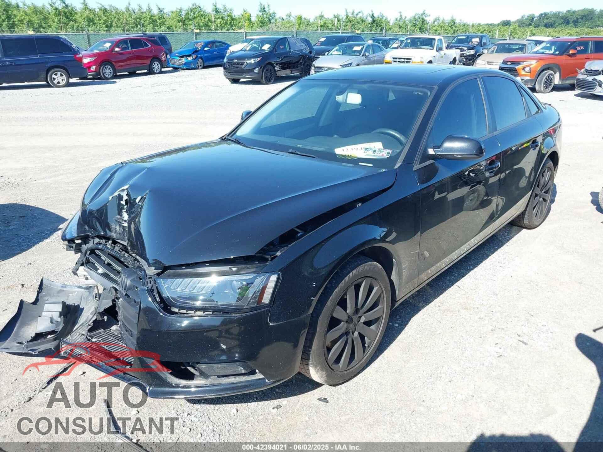 AUDI A4 2013 - WAUDFAFL5DA158032