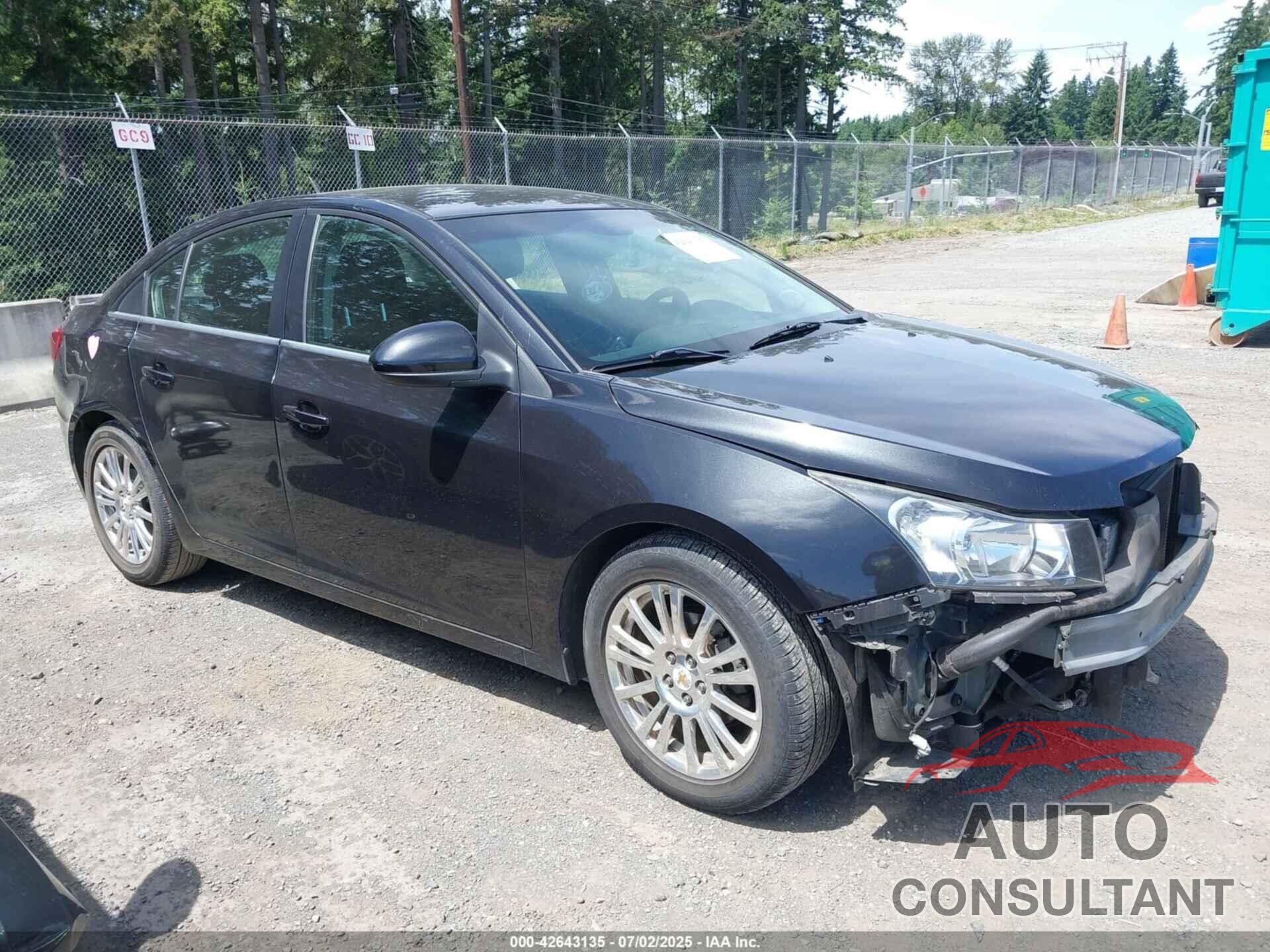 CHEVROLET CRUZE 2012 - 1G1PJ5SC2C7105577