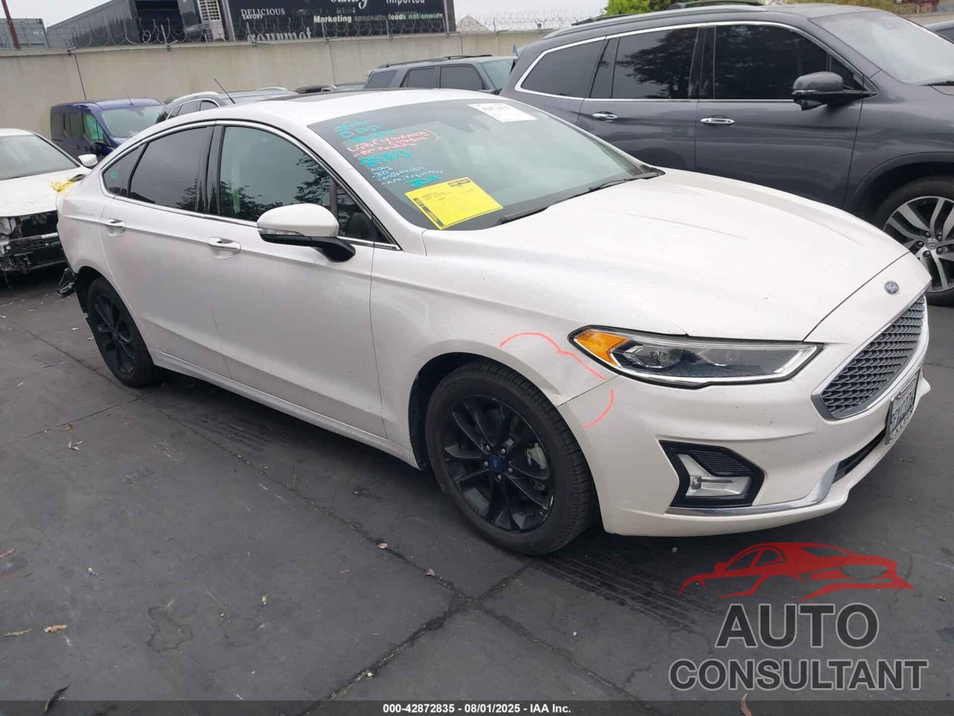 FORD FUSION ENERGI 2019 - 3FA6P0SU6KR134705