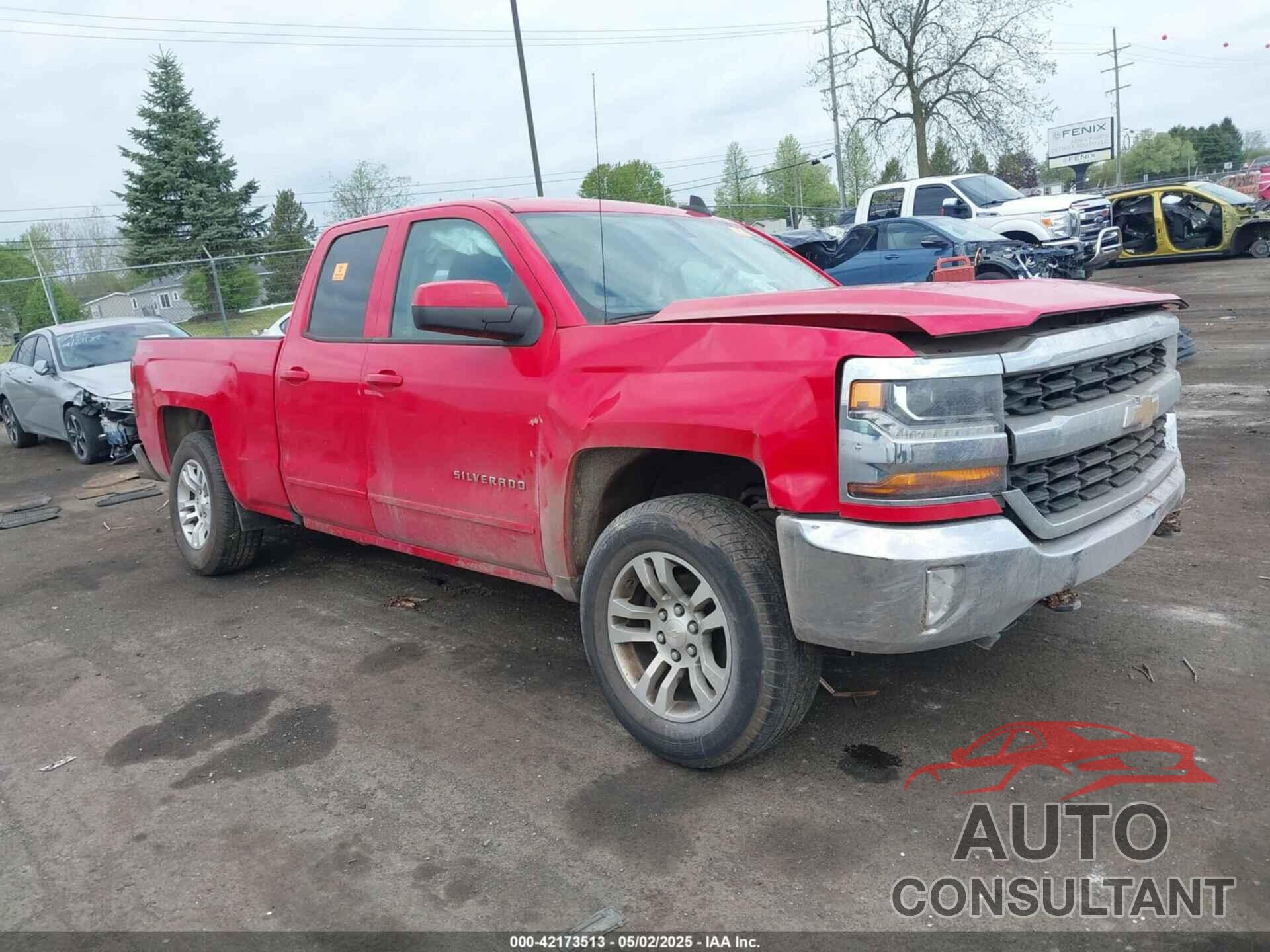 CHEVROLET SILVERADO 1500 2016 - 1GCVKREC0GZ411900