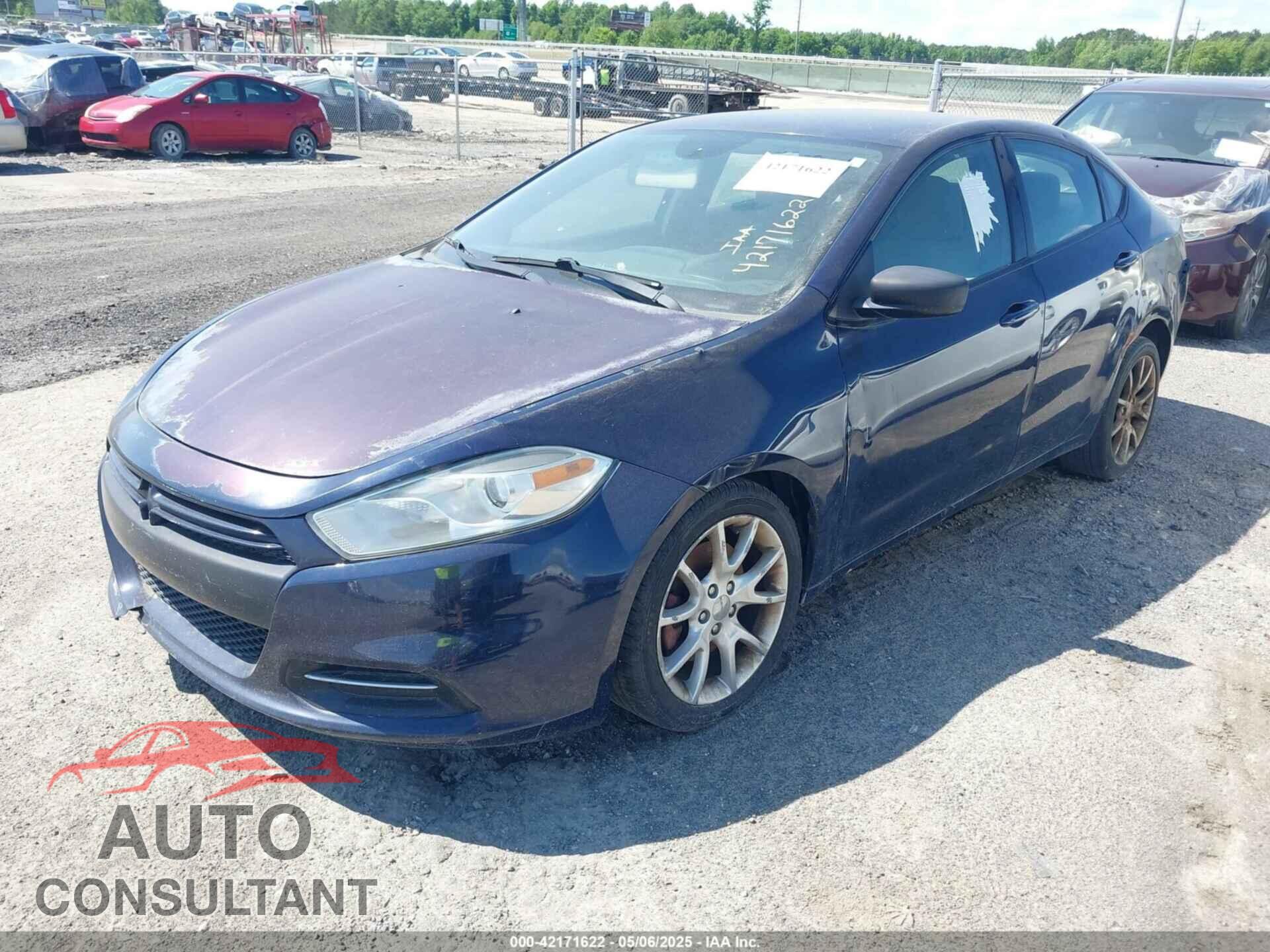 DODGE DART 2013 - 1C3CDFBA1DD195233