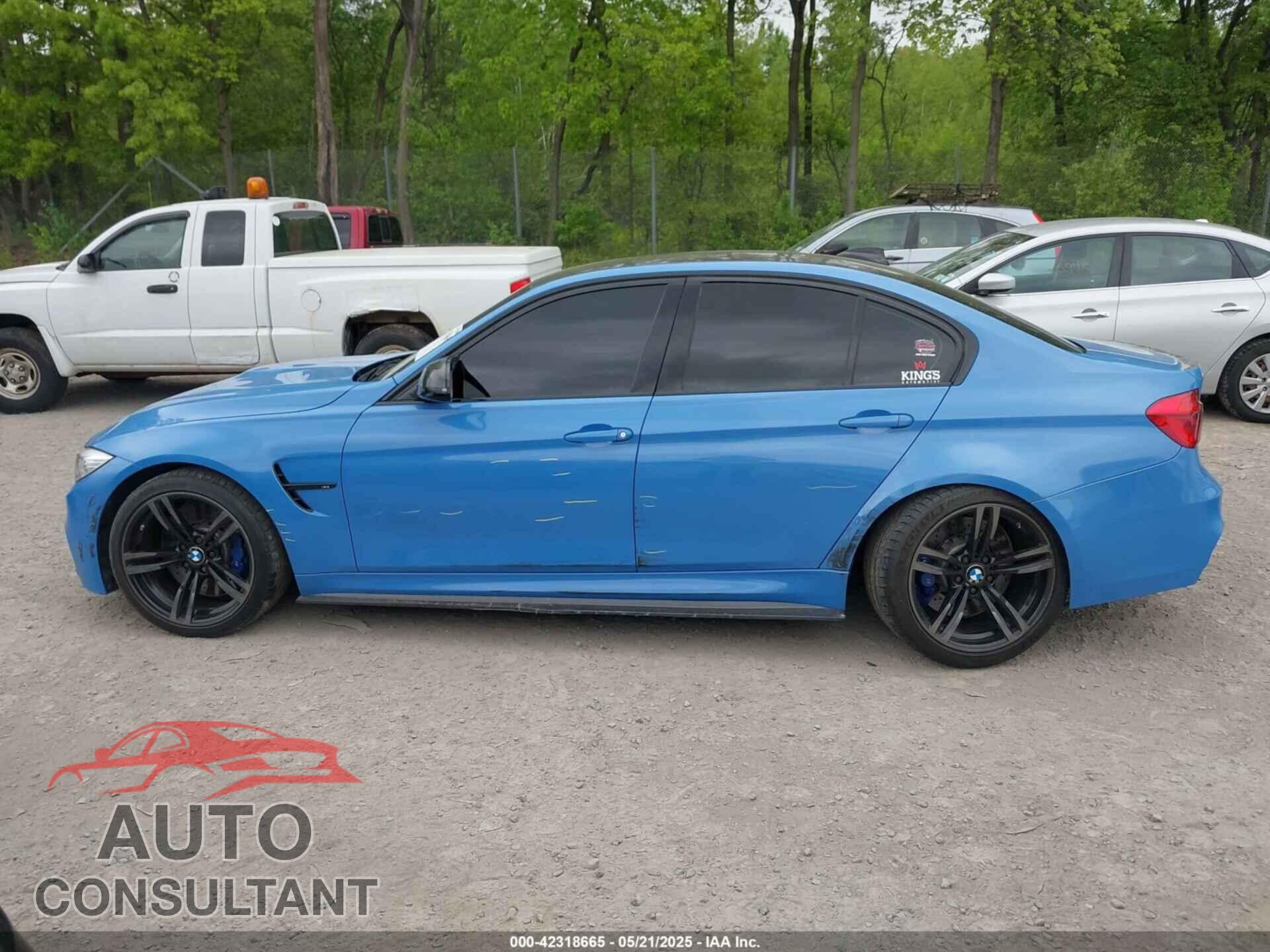 BMW M3 2016 - WBS8M9C57GP966908
