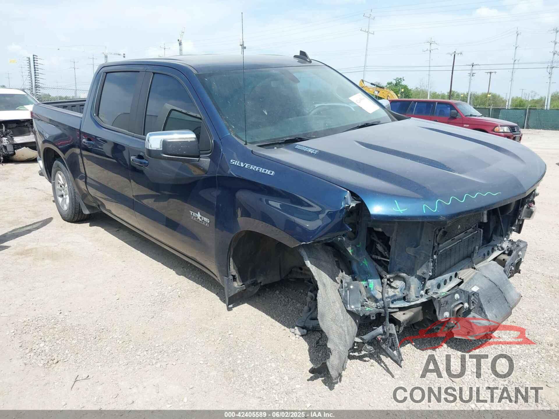CHEVROLET SILVERADO 1500 2020 - 3GCPWCET6LG438636