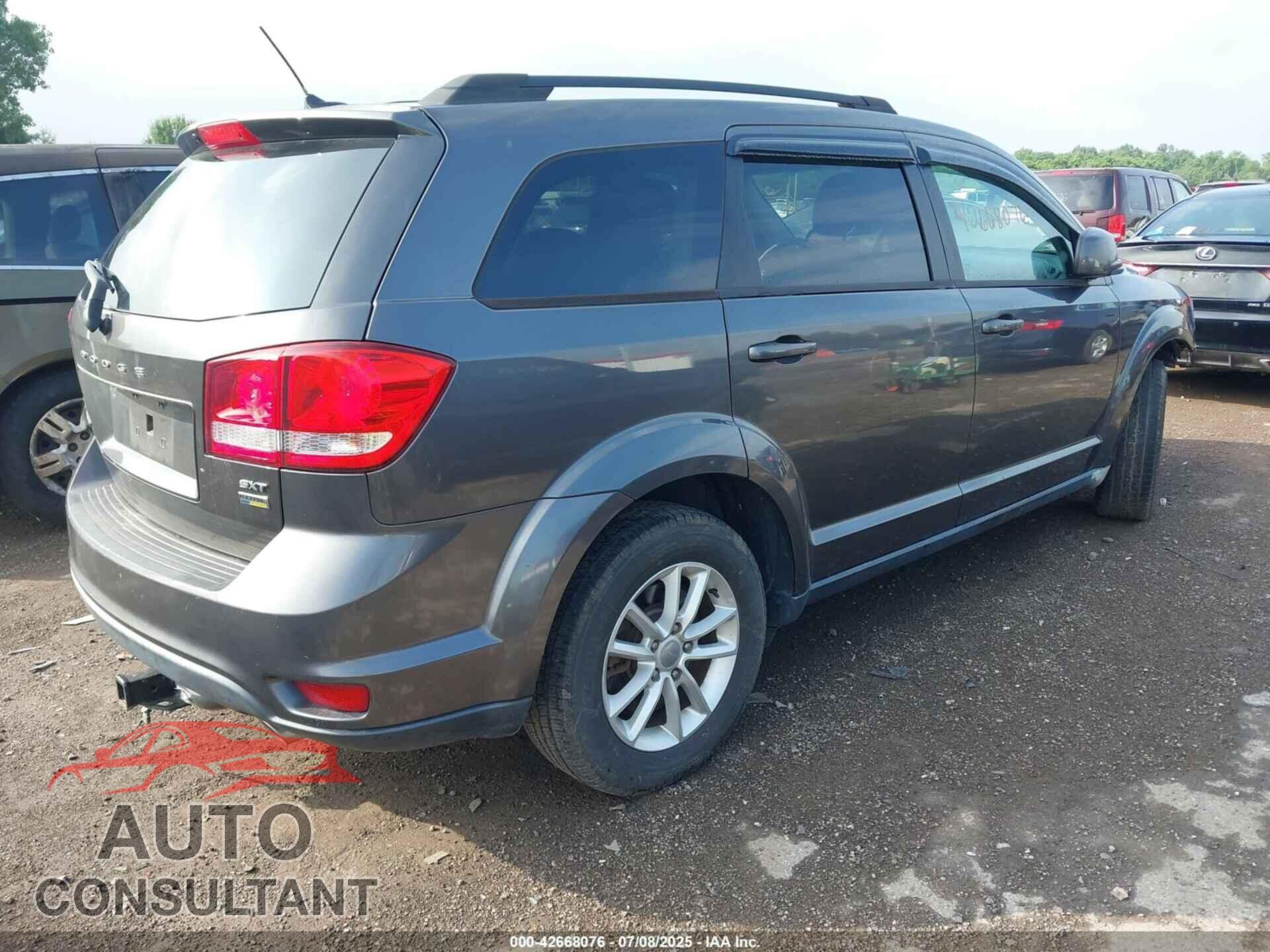 DODGE JOURNEY 2015 - 3C4PDCBG4FT560940