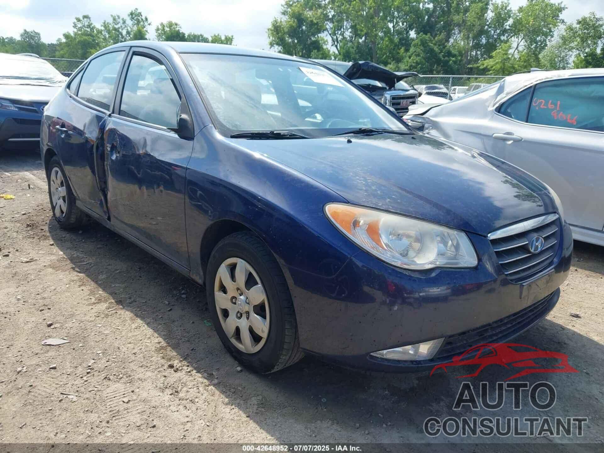 HYUNDAI ELANTRA 2009 - KMHDU46D89U601147