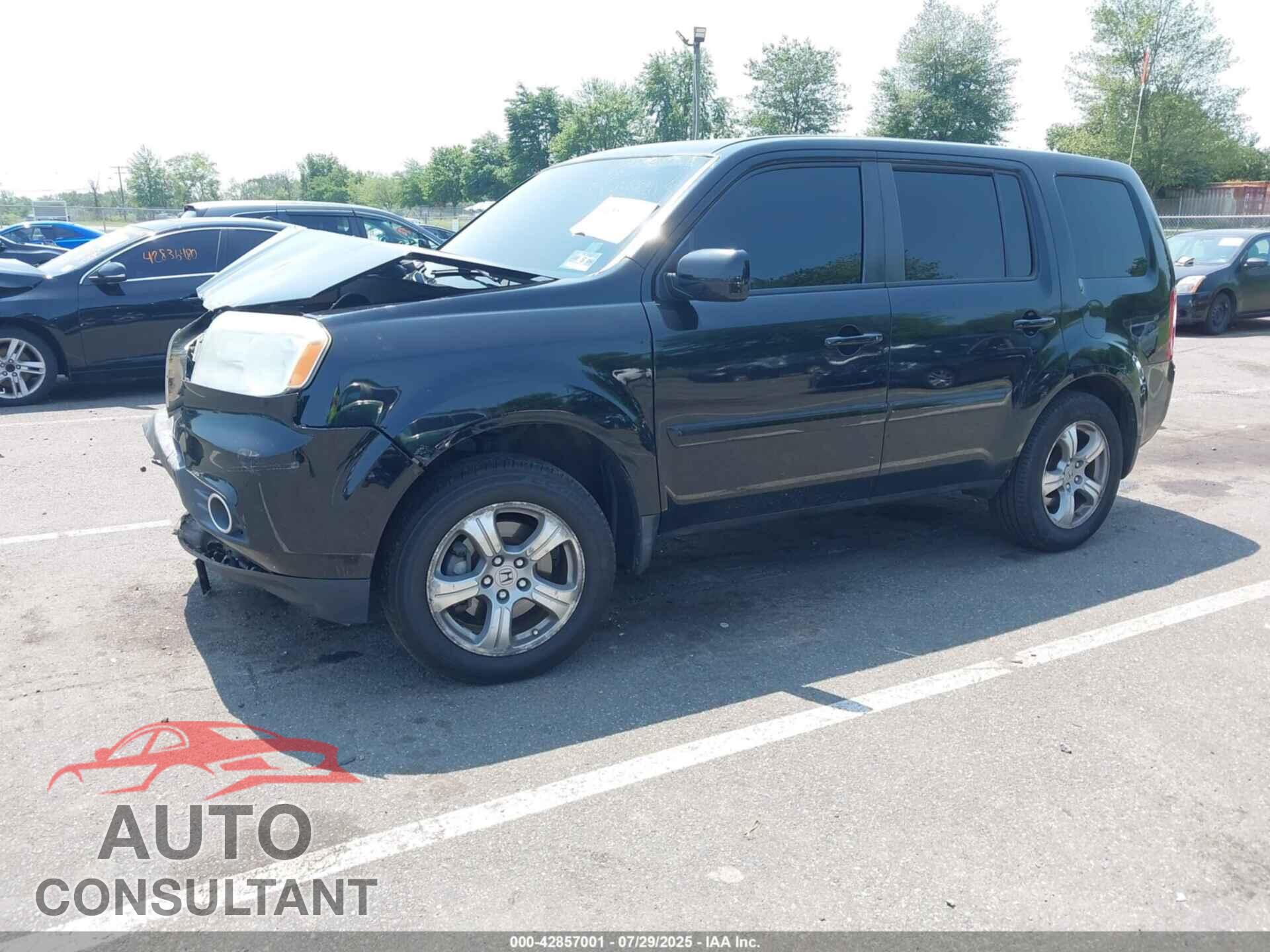 HONDA PILOT 2012 - 5FNYF4H41CB034695