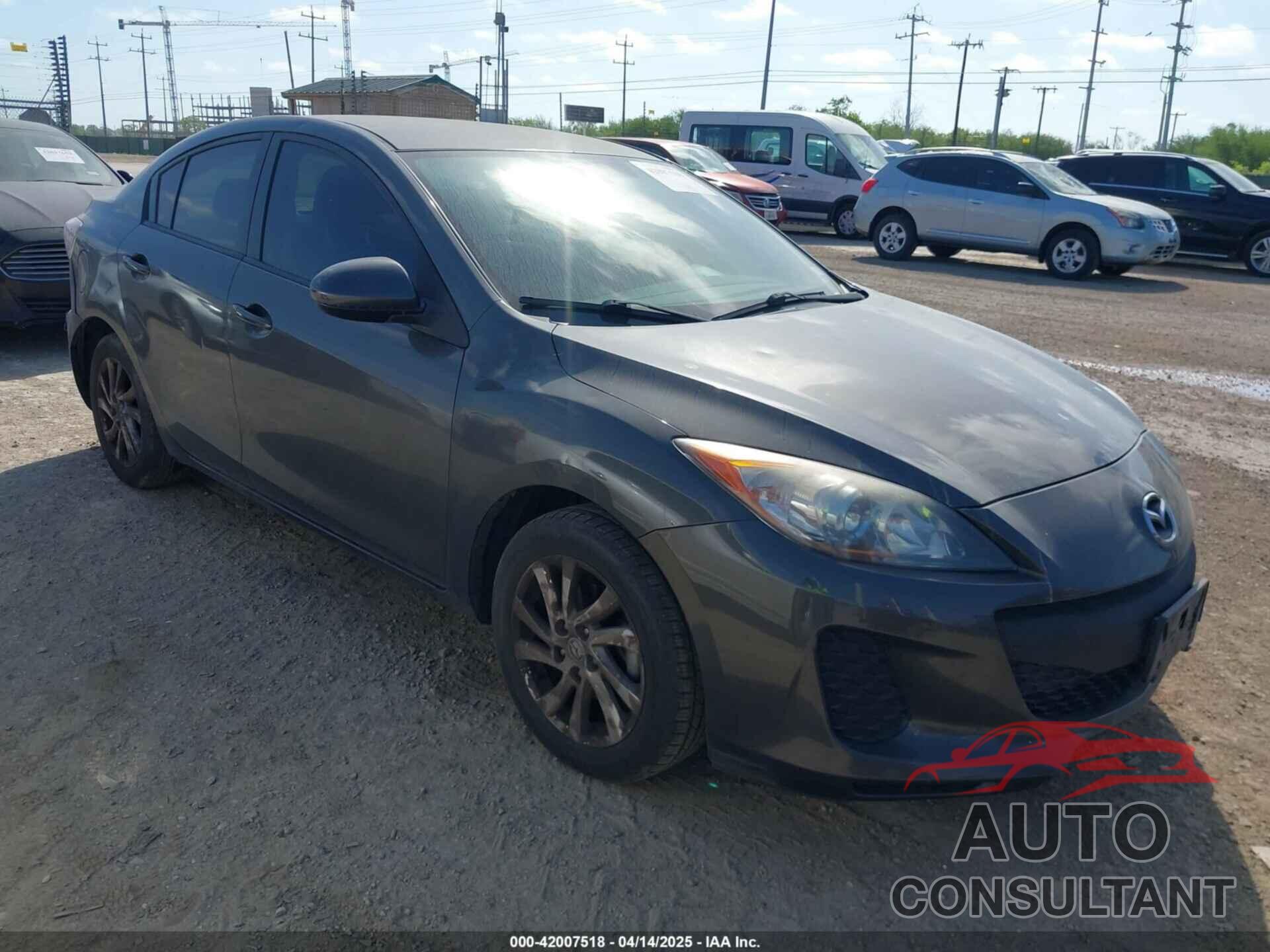 MAZDA MAZDA3 2012 - JM1BL1V74C1697327