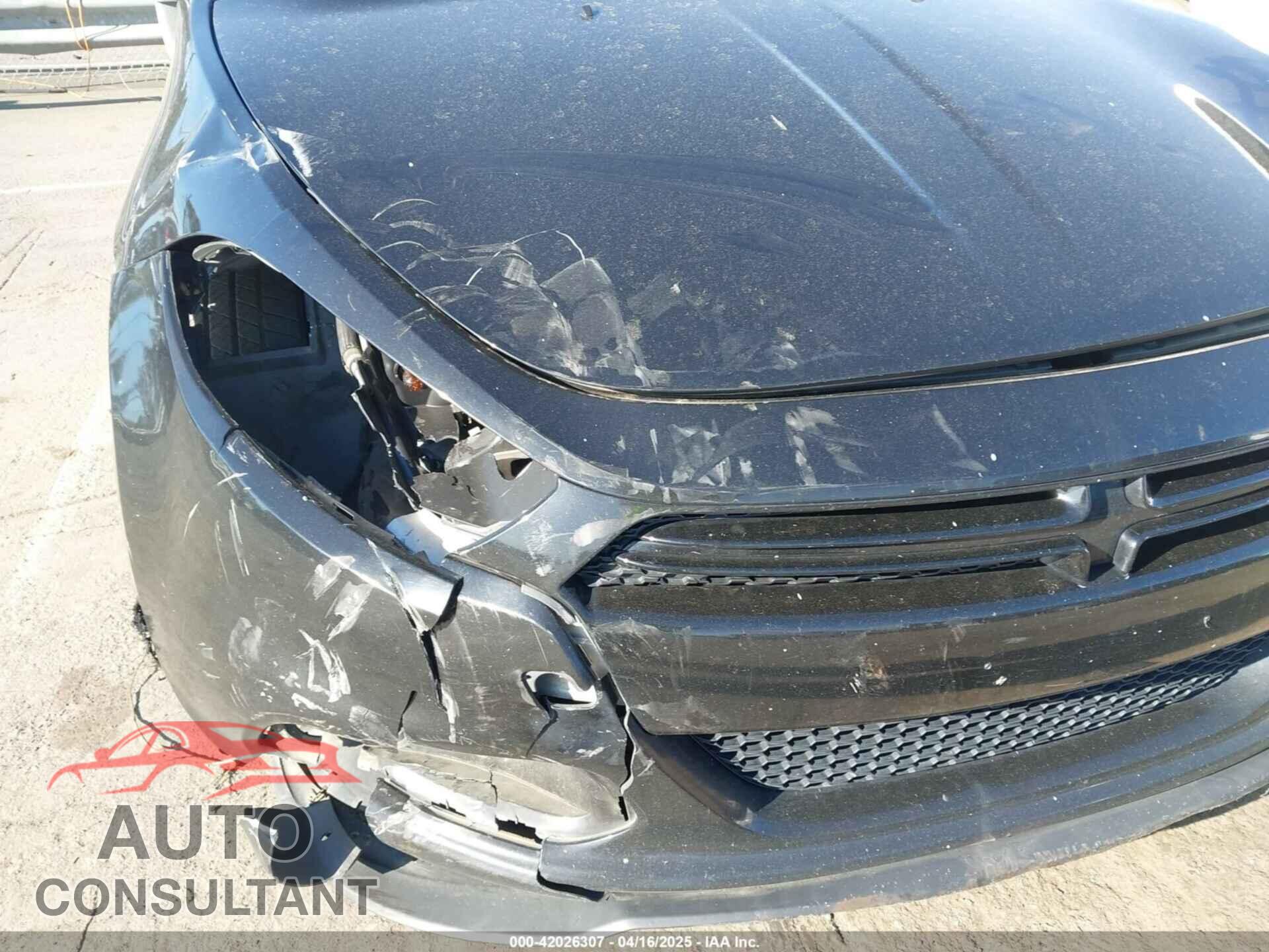 DODGE DART 2015 - 1C3CDFBB7FD320604