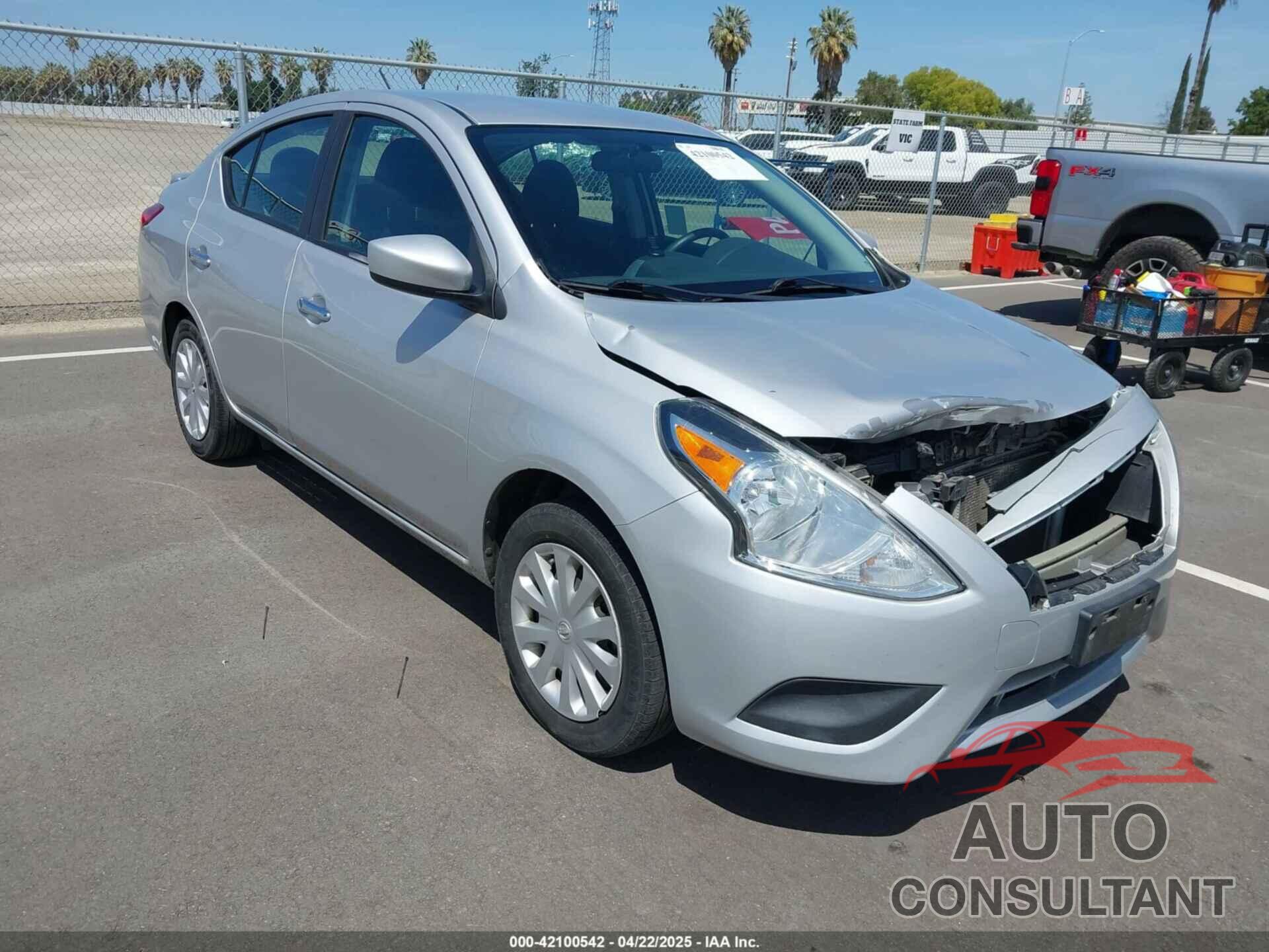 NISSAN VERSA 2019 - 3N1CN7AP9KL867893