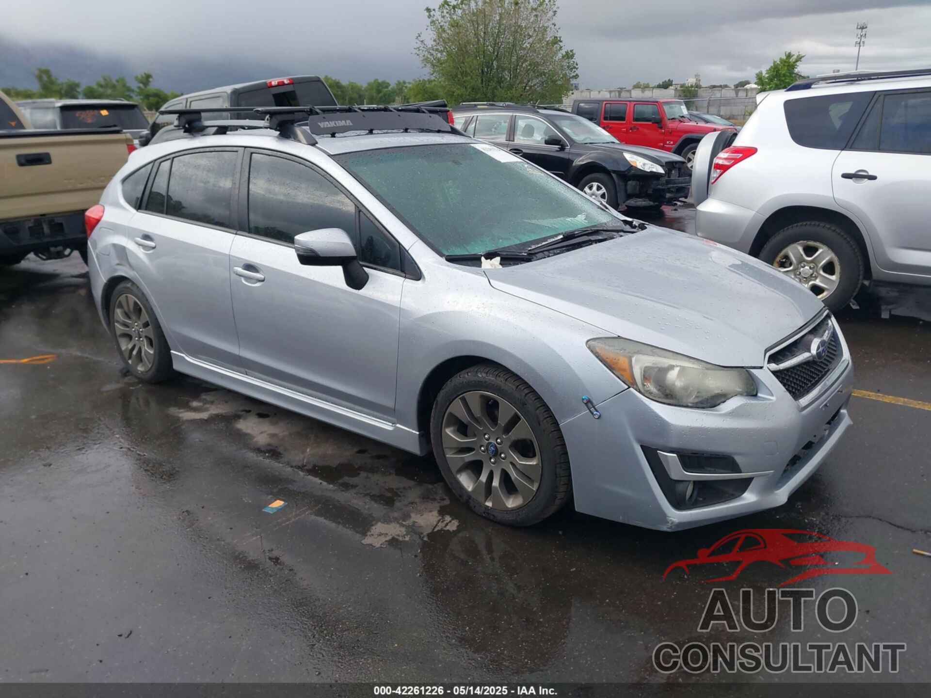 SUBARU IMPREZA 2015 - JF1GPAW67F8219162