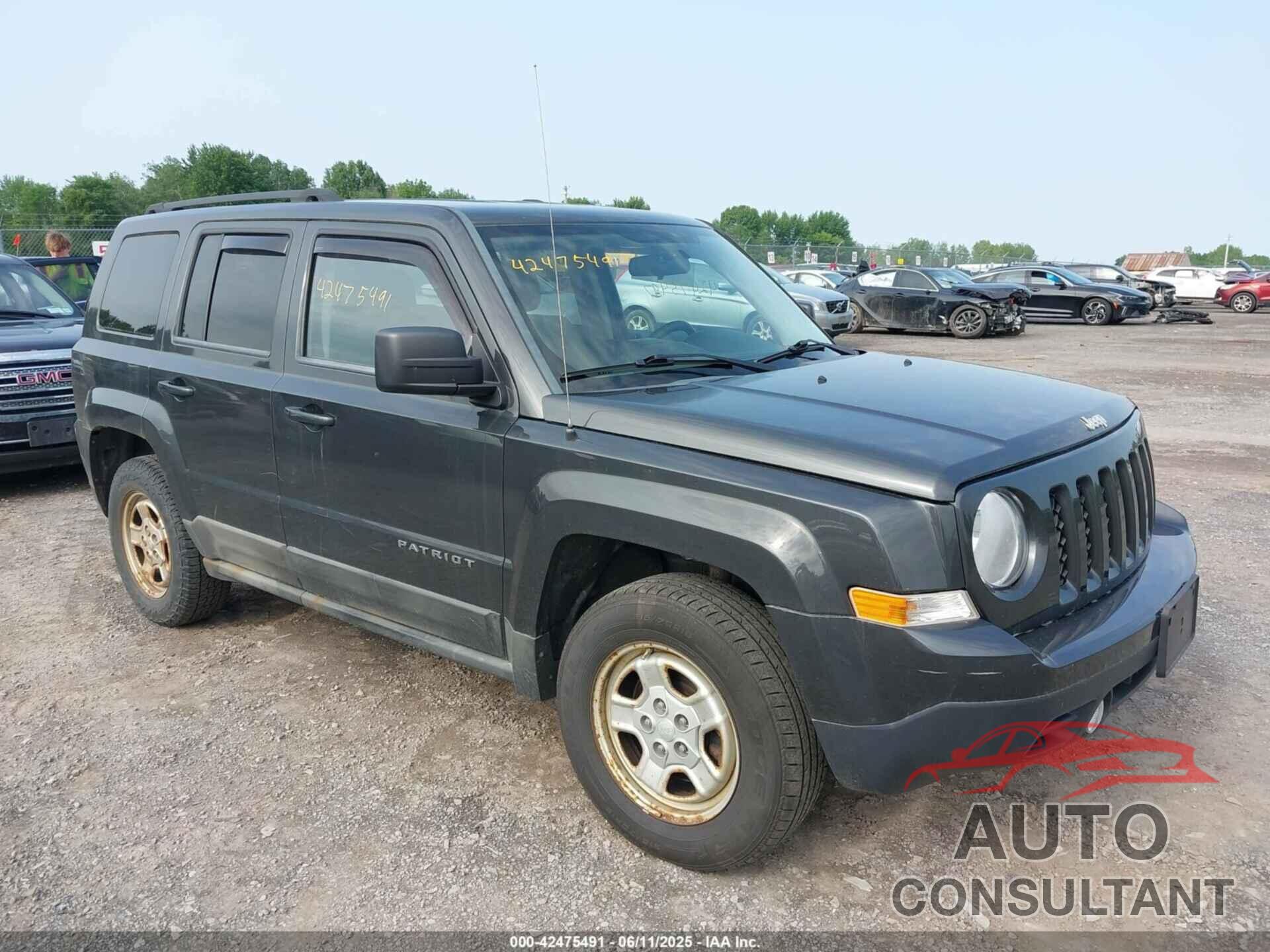 JEEP PATRIOT 2011 - 1J4NF1GB2BD118459