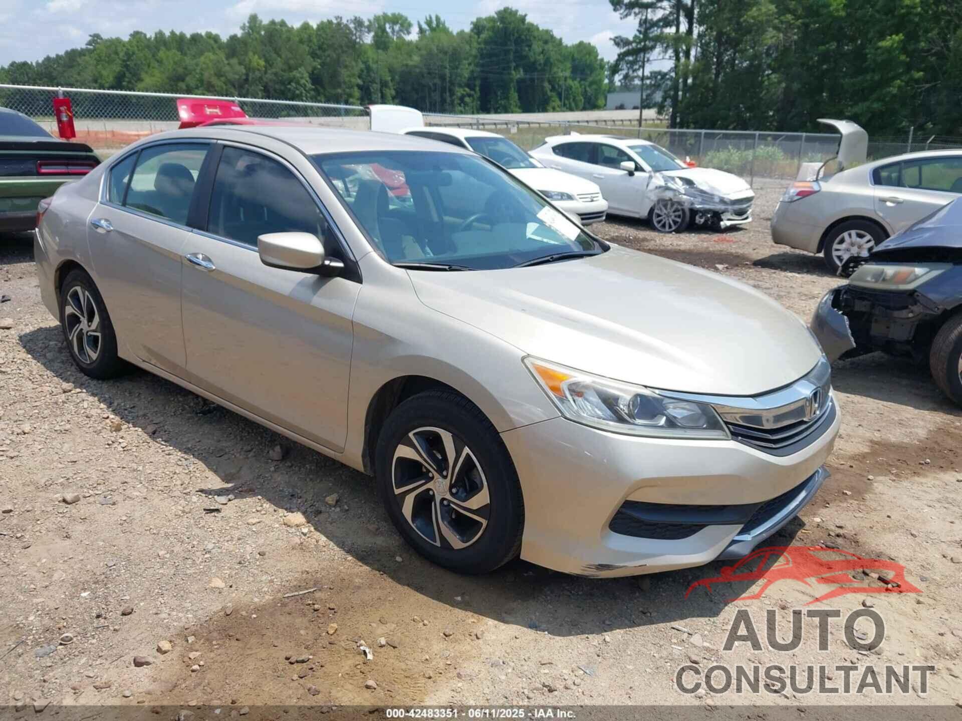 HONDA ACCORD 2017 - 1HGCR2F38HA016292