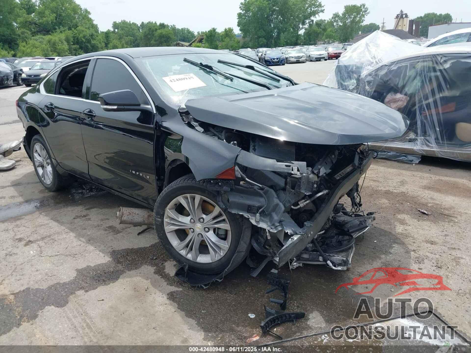 CHEVROLET IMPALA 2015 - 2G1125S32F9148323