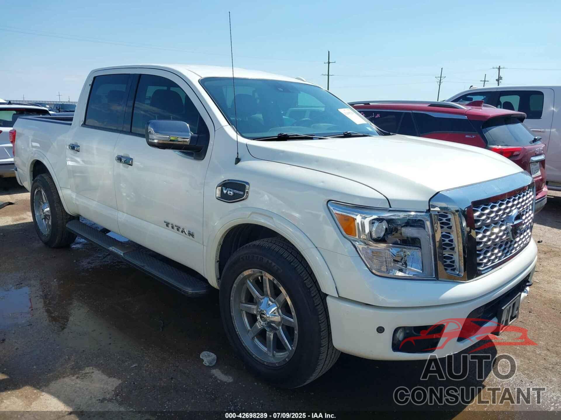 NISSAN TITAN 2017 - 1N6AA1E51HN518612