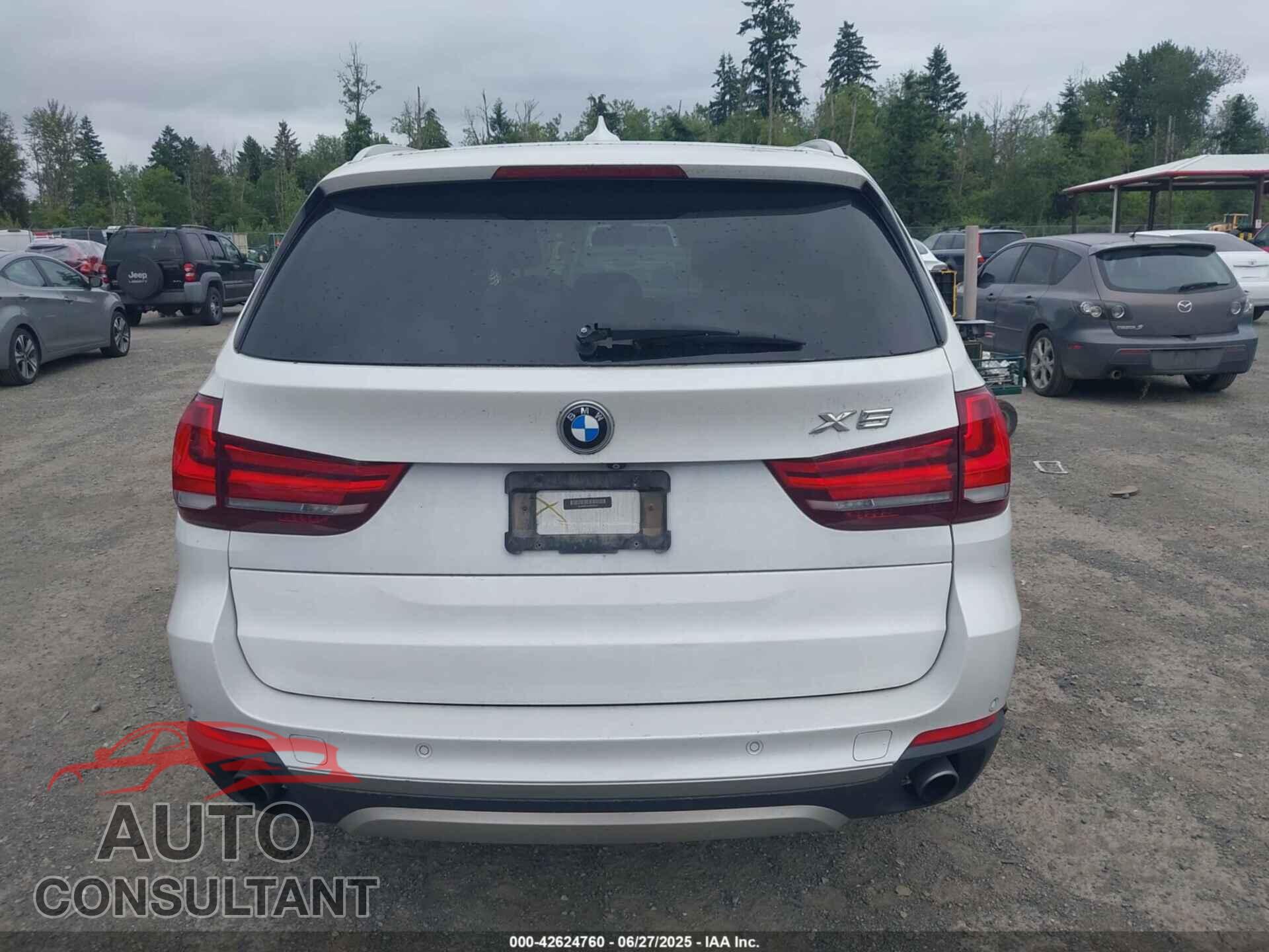 BMW X5 2015 - 5UXKR0C54F0P02027
