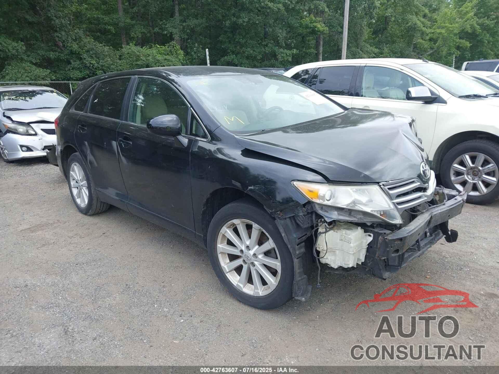 TOYOTA VENZA 2011 - 4T3ZA3BB2BU054581