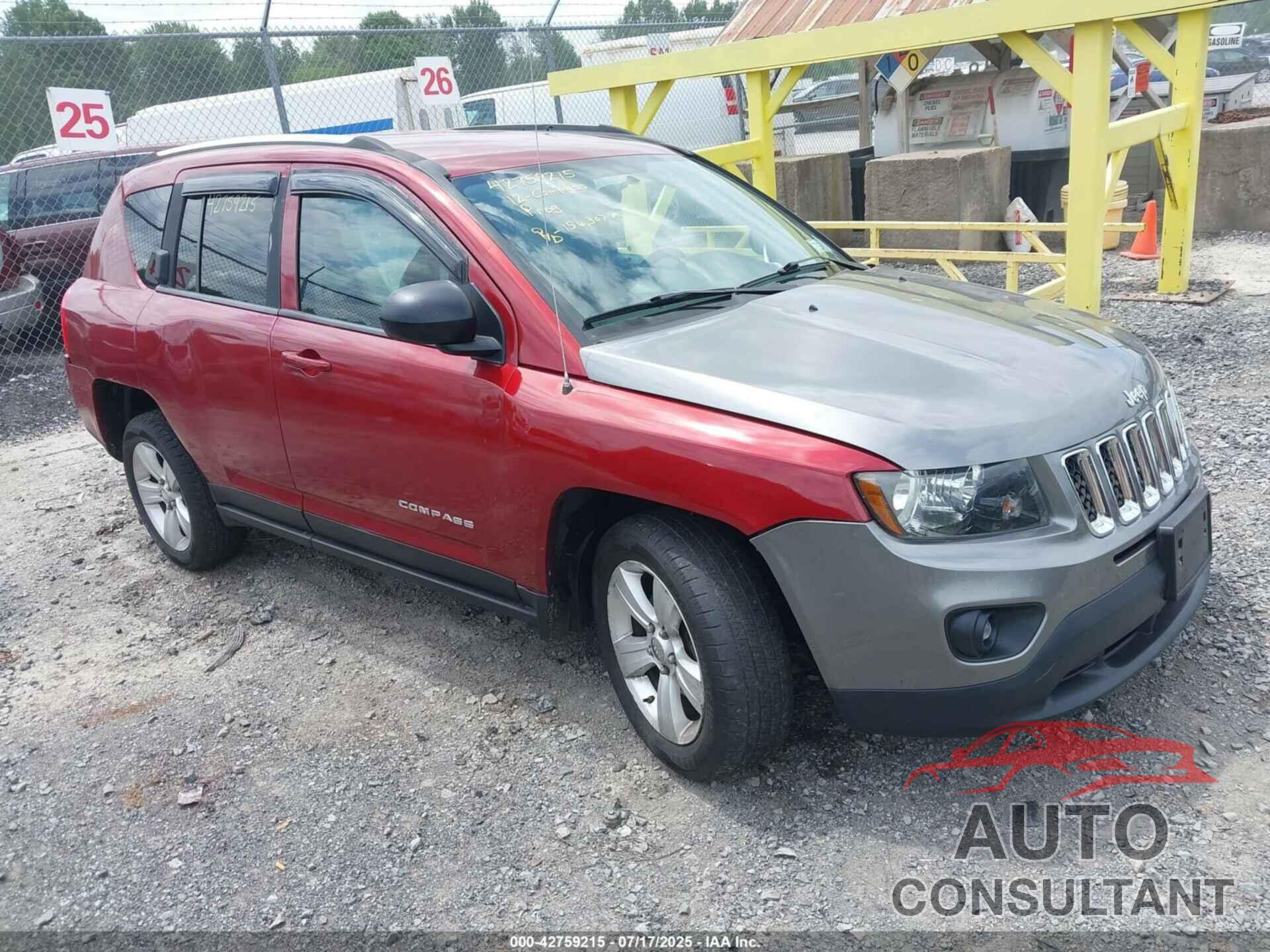 JEEP COMPASS 2012 - 1C4NJDEB6CD524495