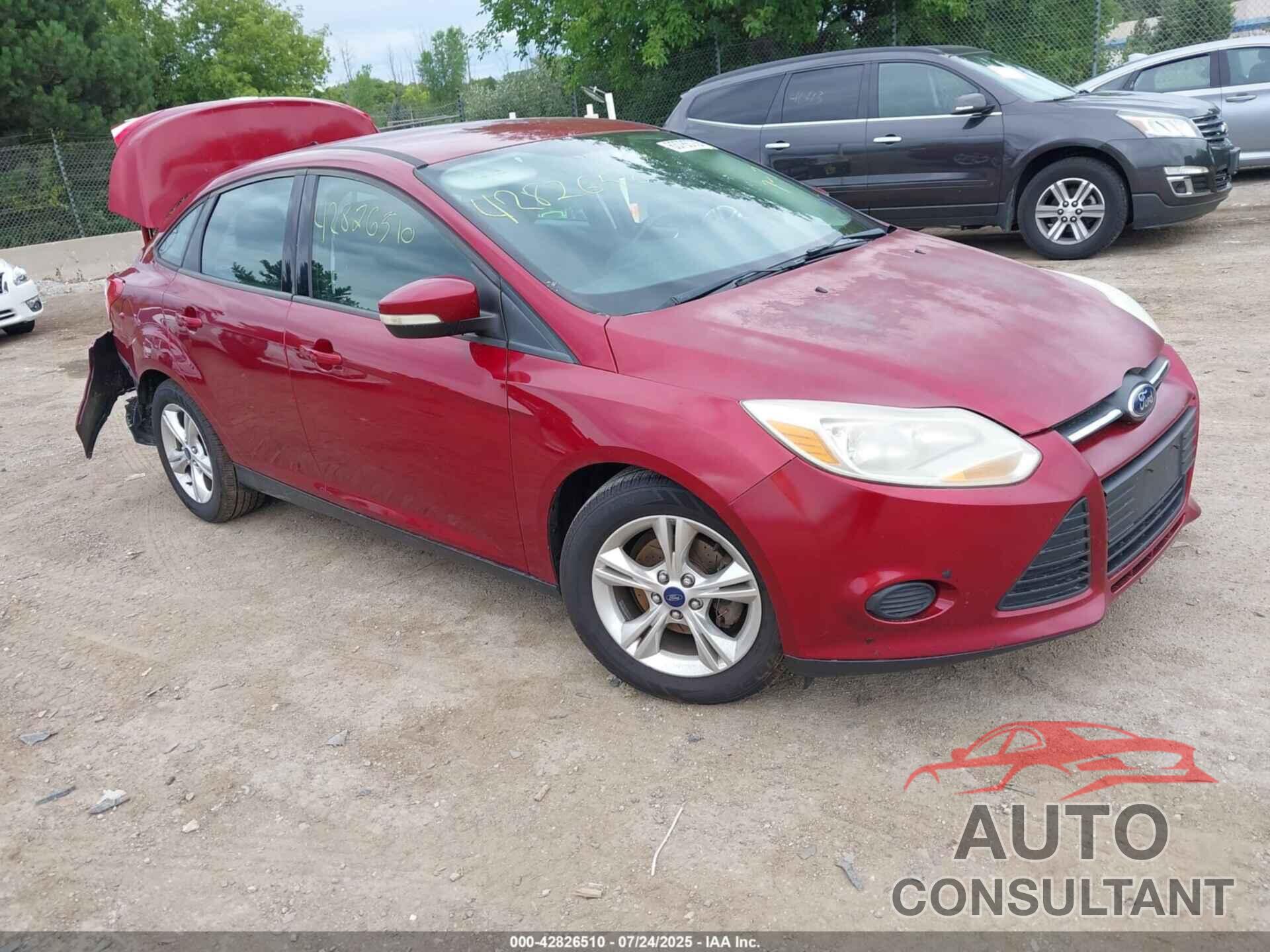 FORD FOCUS 2013 - 1FADP3F25DL291662