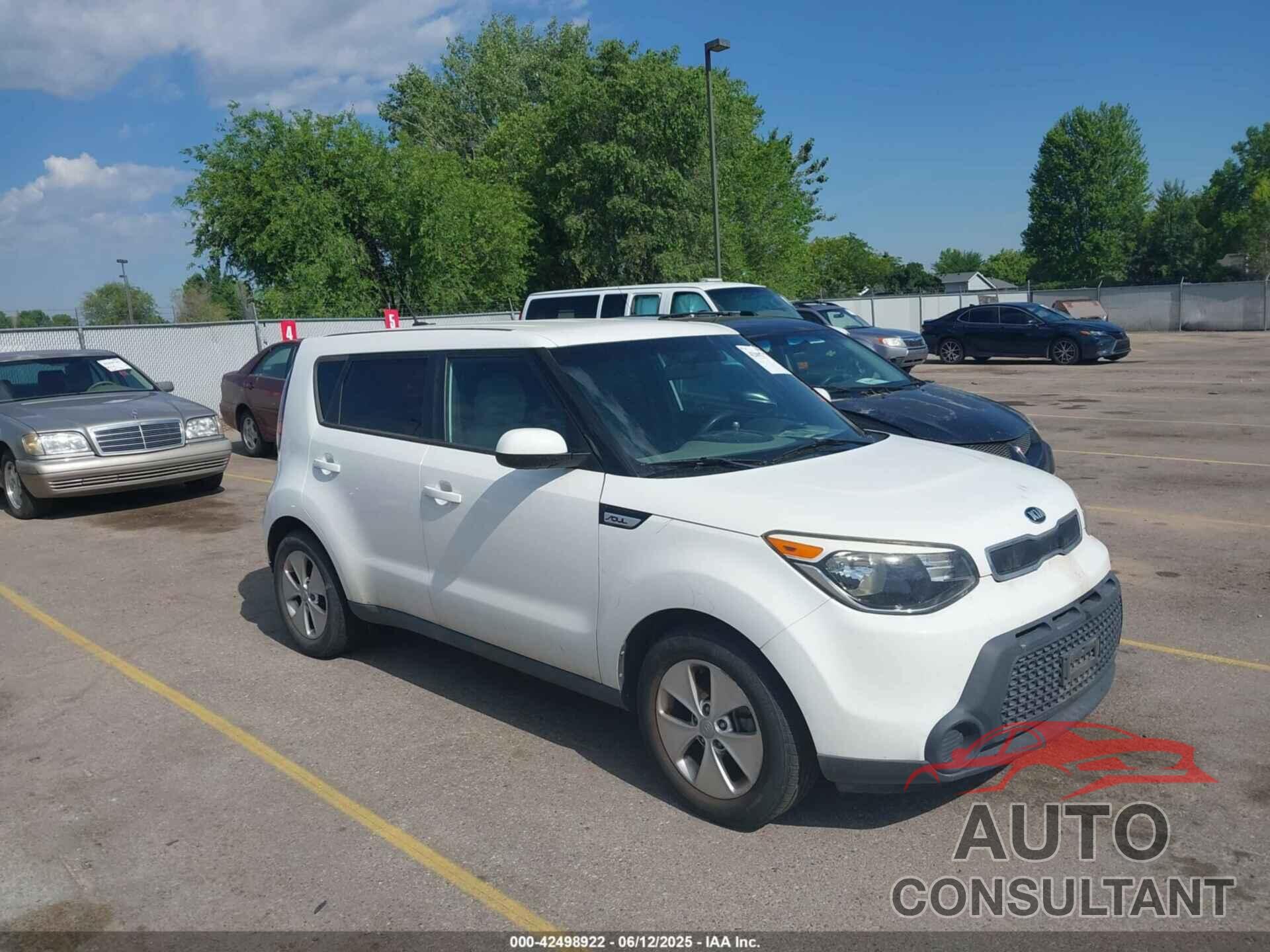 KIA SOUL 2015 - KNDJN2A24F7221196