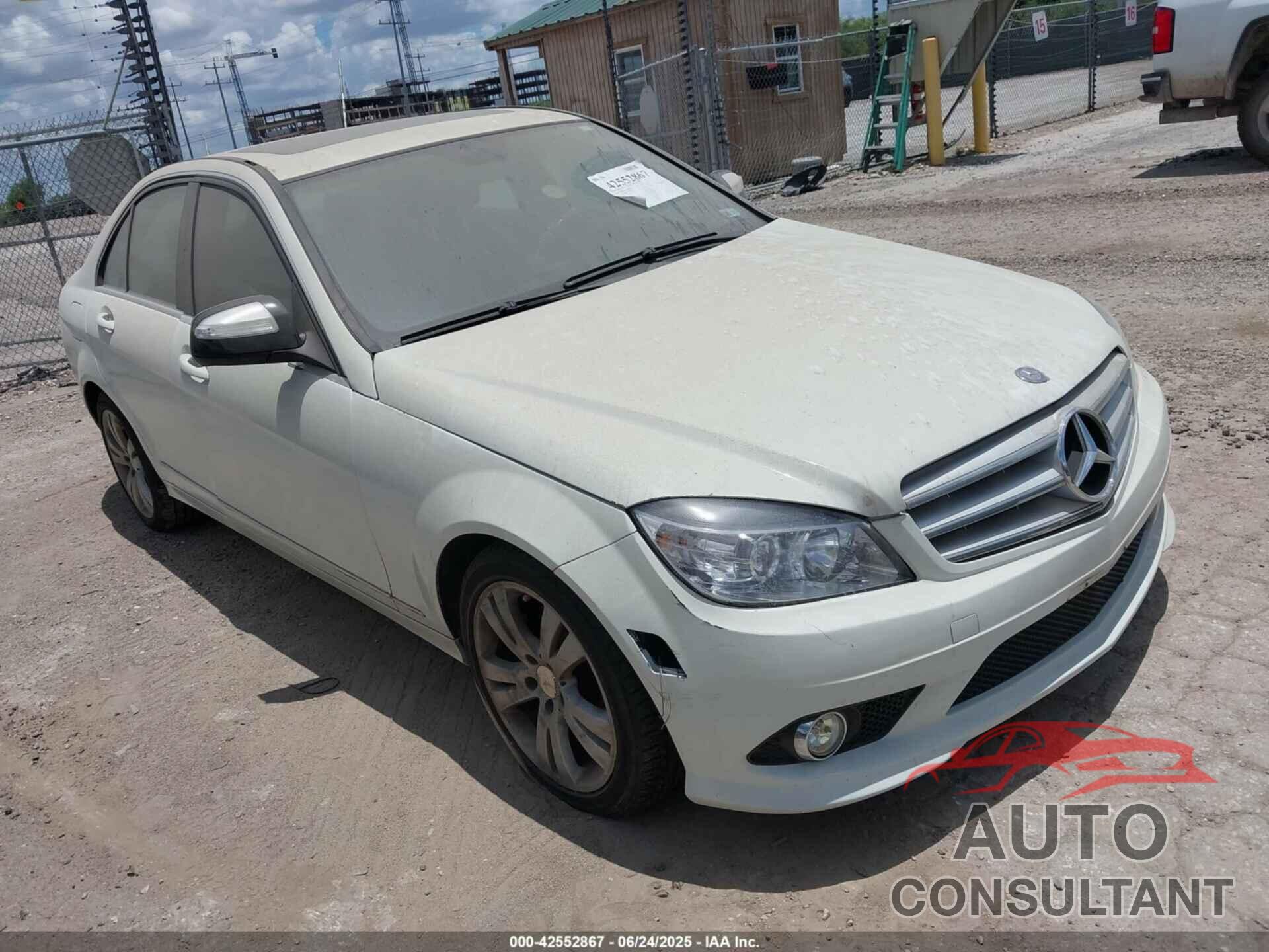 MERCEDES-BENZ C 300 2009 - WDDGF81X89F265255