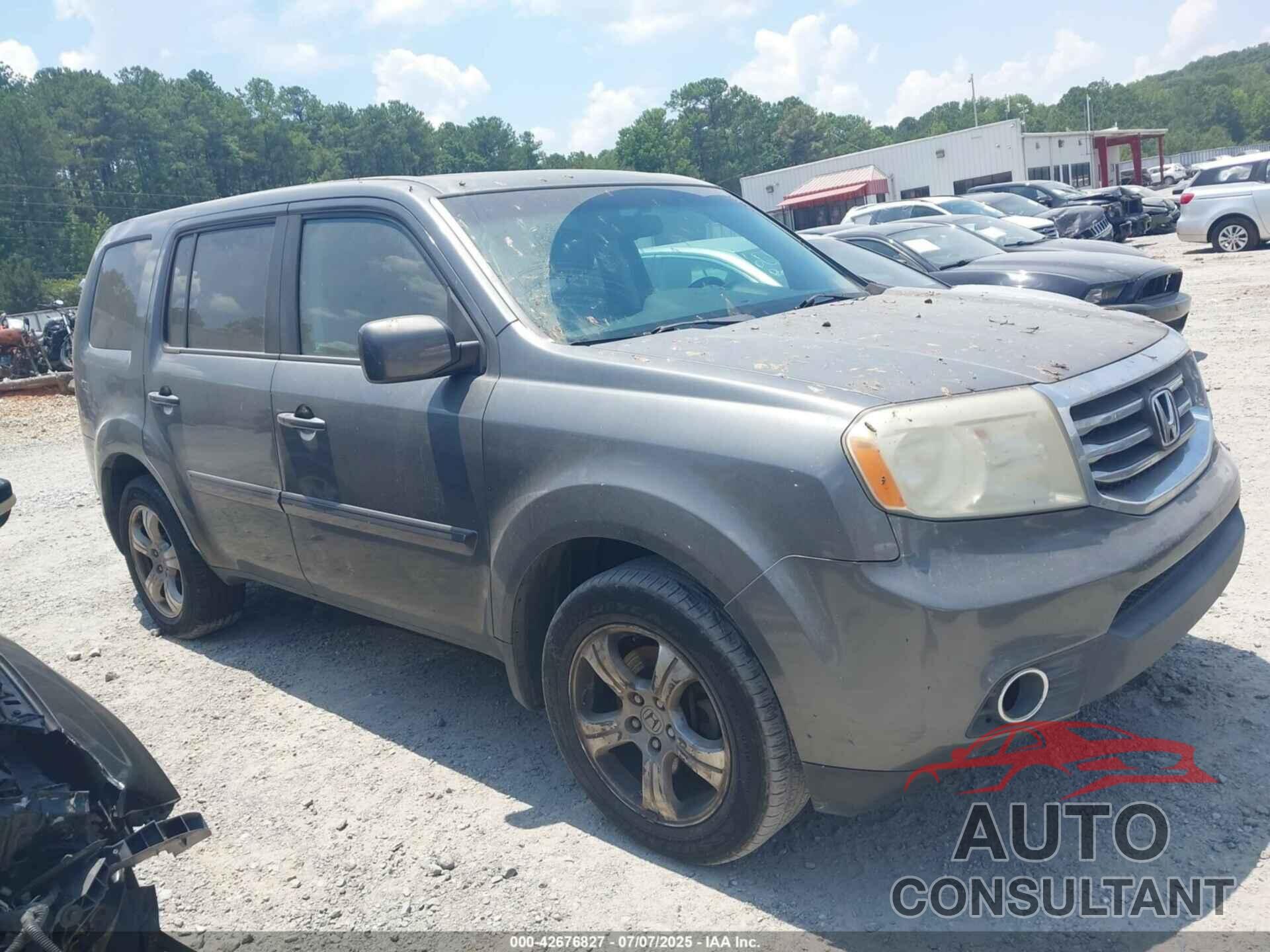 HONDA PILOT 2012 - 5FNYF3H69CB031071