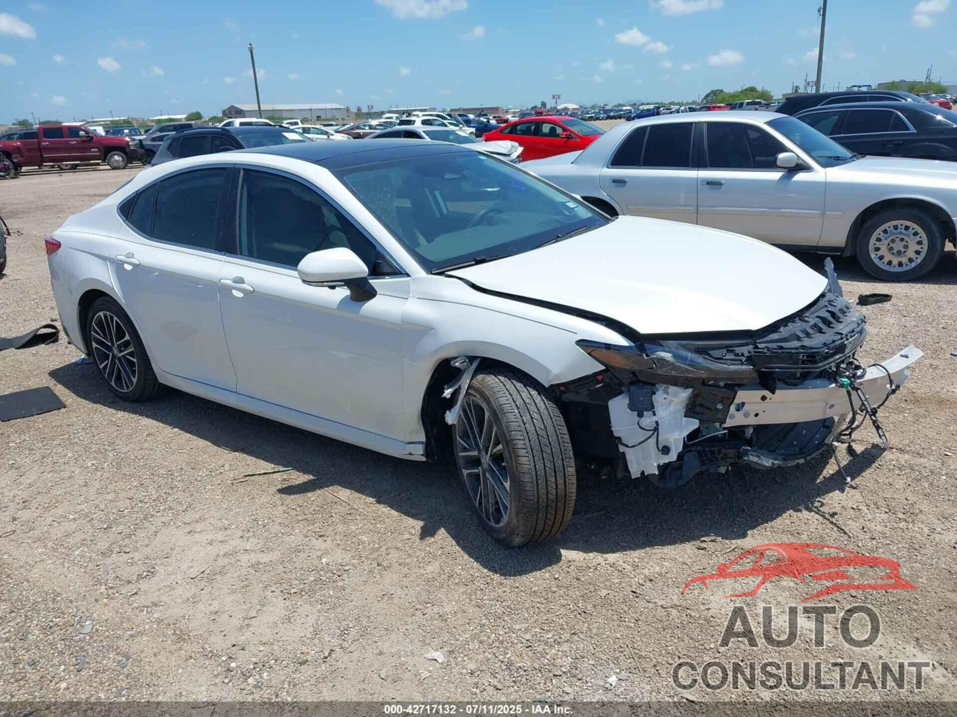 TOYOTA CAMRY 2025 - 4T1DBADKXSU516645