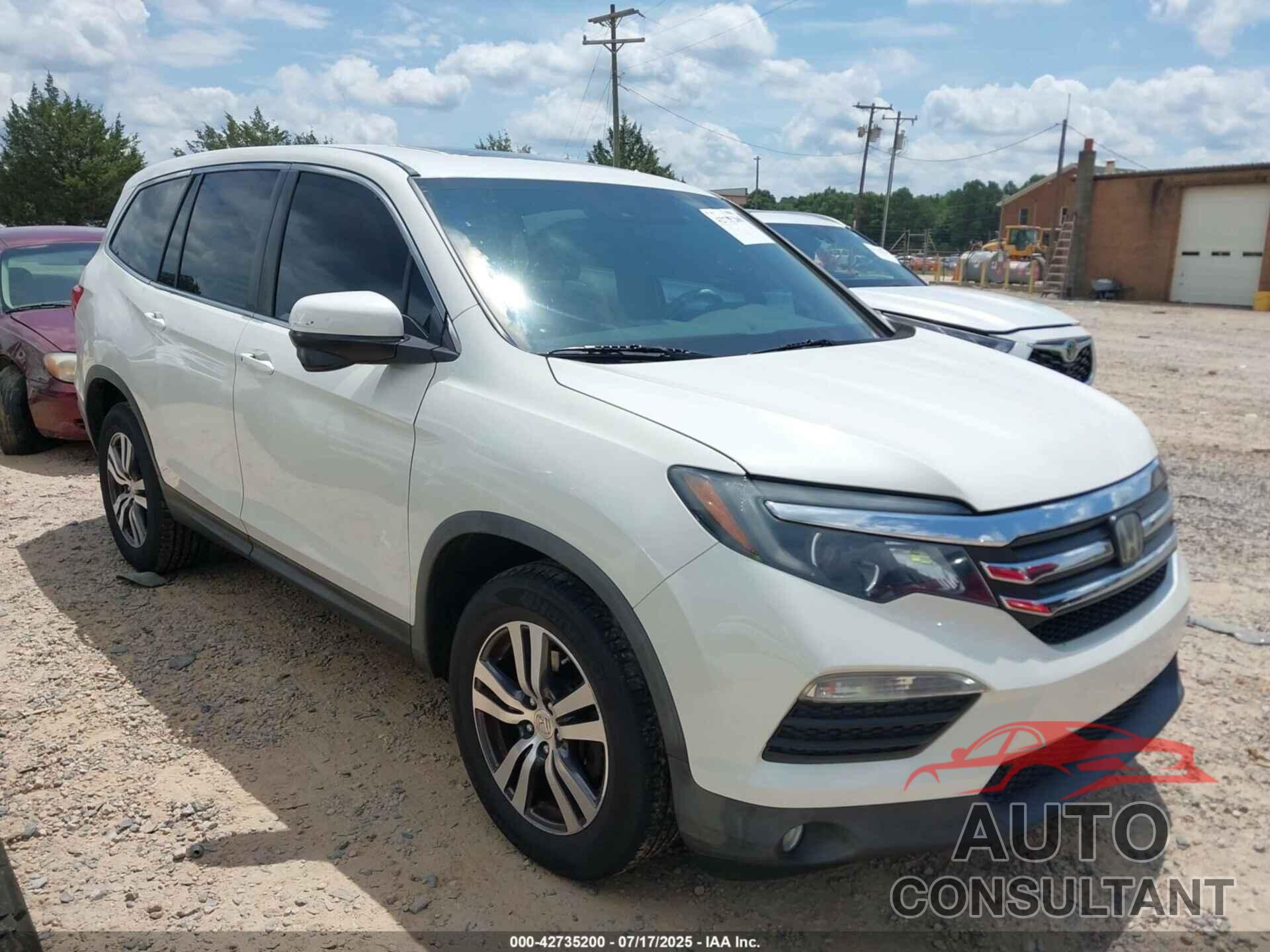 HONDA PILOT 2016 - 5FNYF6H64GB038436