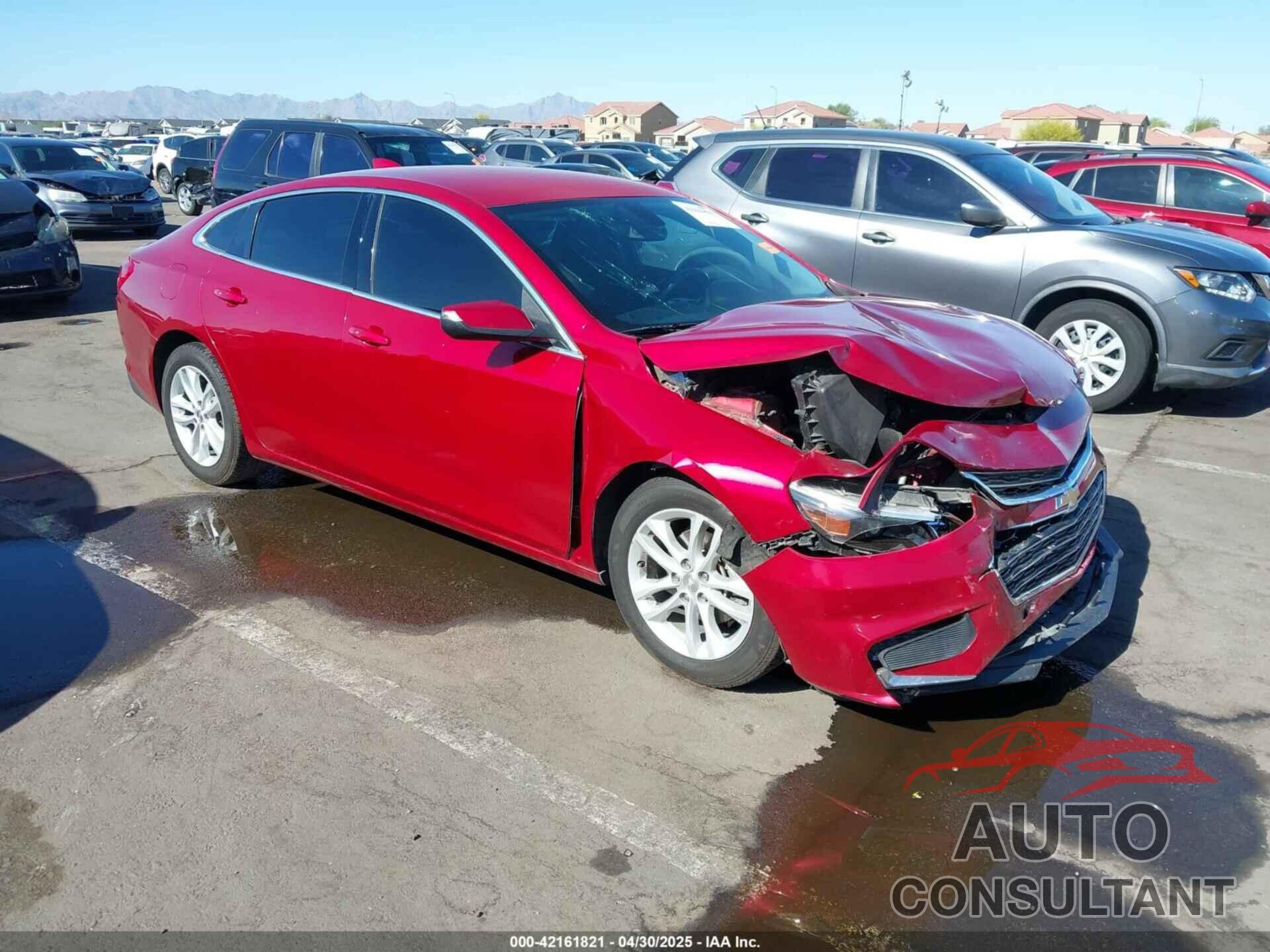 CHEVROLET MALIBU 2016 - 1G1ZE5ST6GF191971