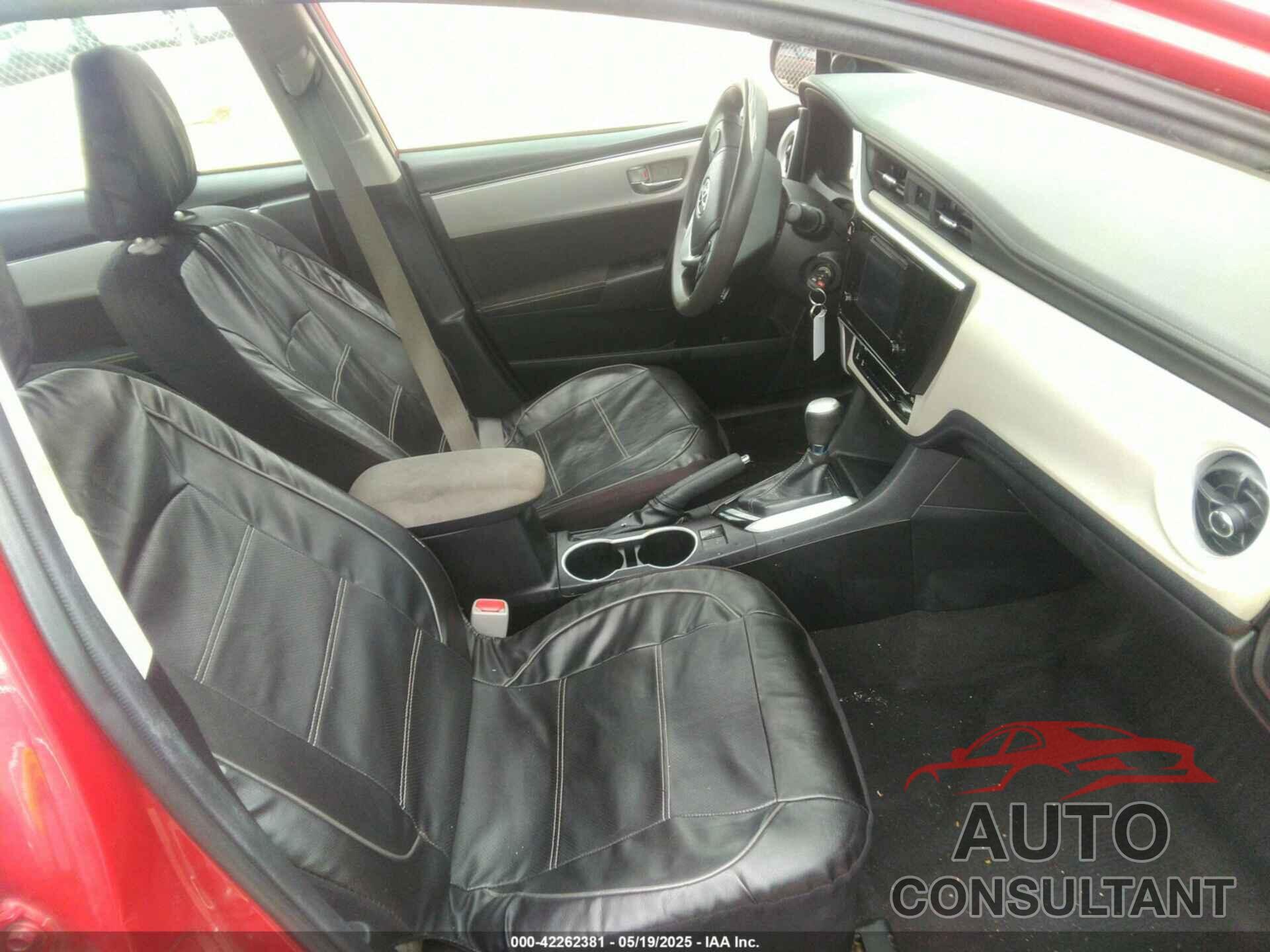 TOYOTA COROLLA 2019 - 2T1BURHE0KC212830