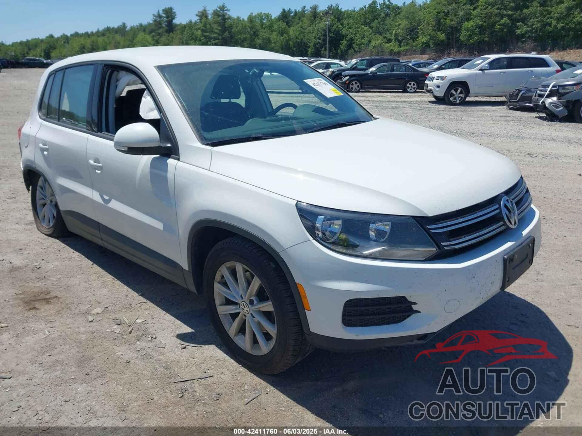 VOLKSWAGEN TIGUAN 2017 - WVGBV7AX2HK048898