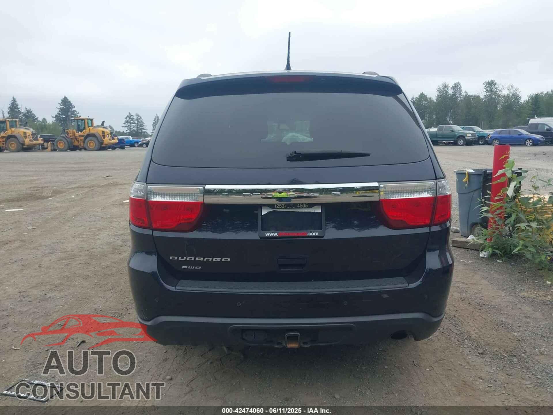 DODGE DURANGO 2013 - 1C4RDJAG5DC697022