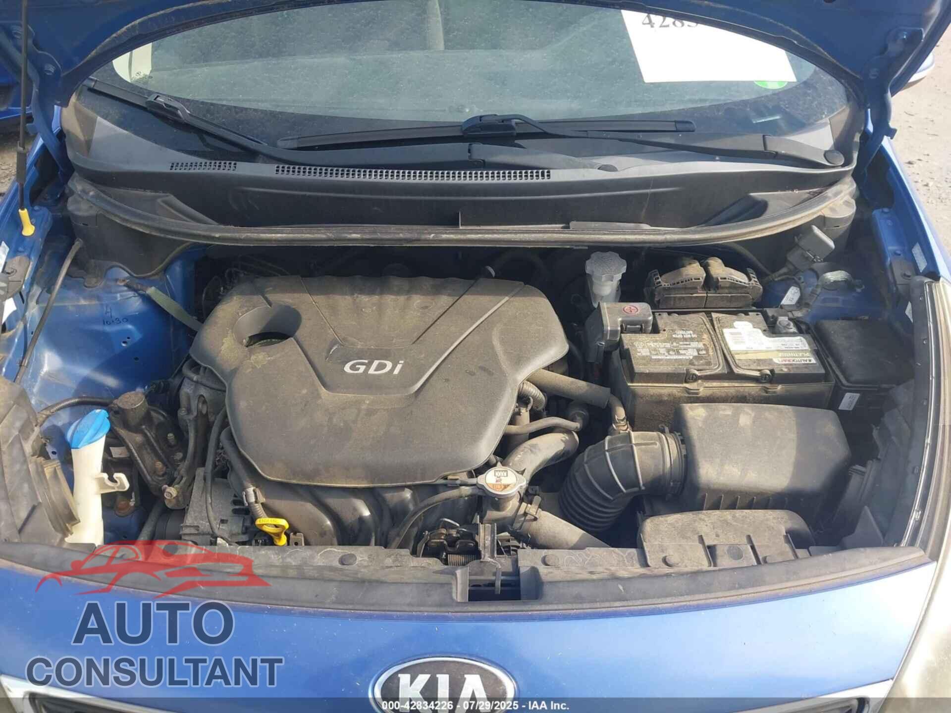 KIA RIO 2013 - KNADN5A30D6157018