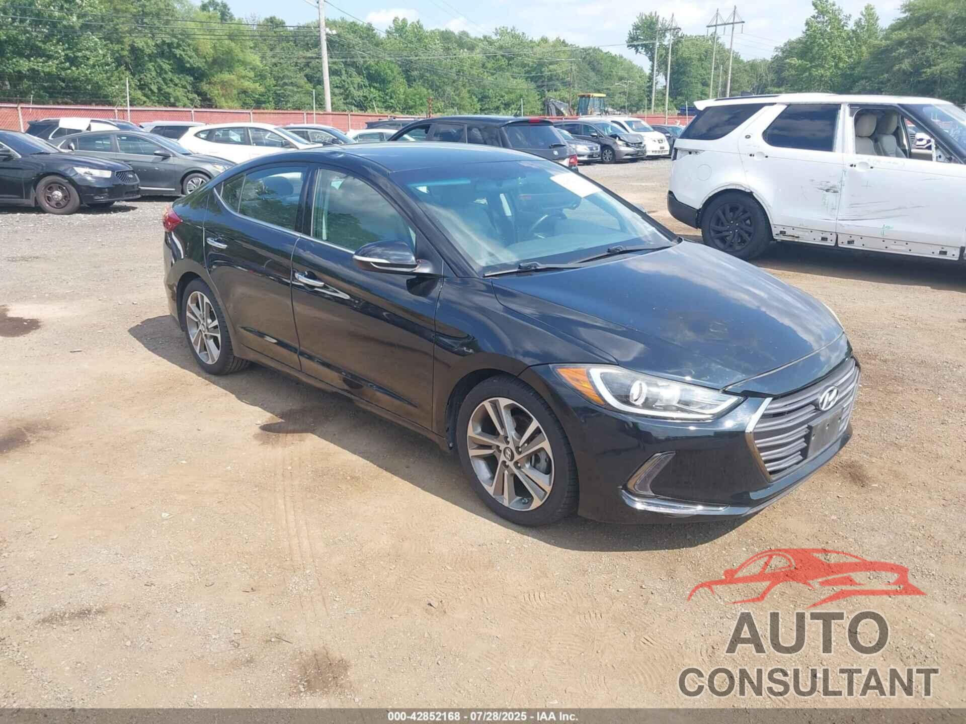 HYUNDAI ELANTRA 2017 - 5NPD84LF4HH028660