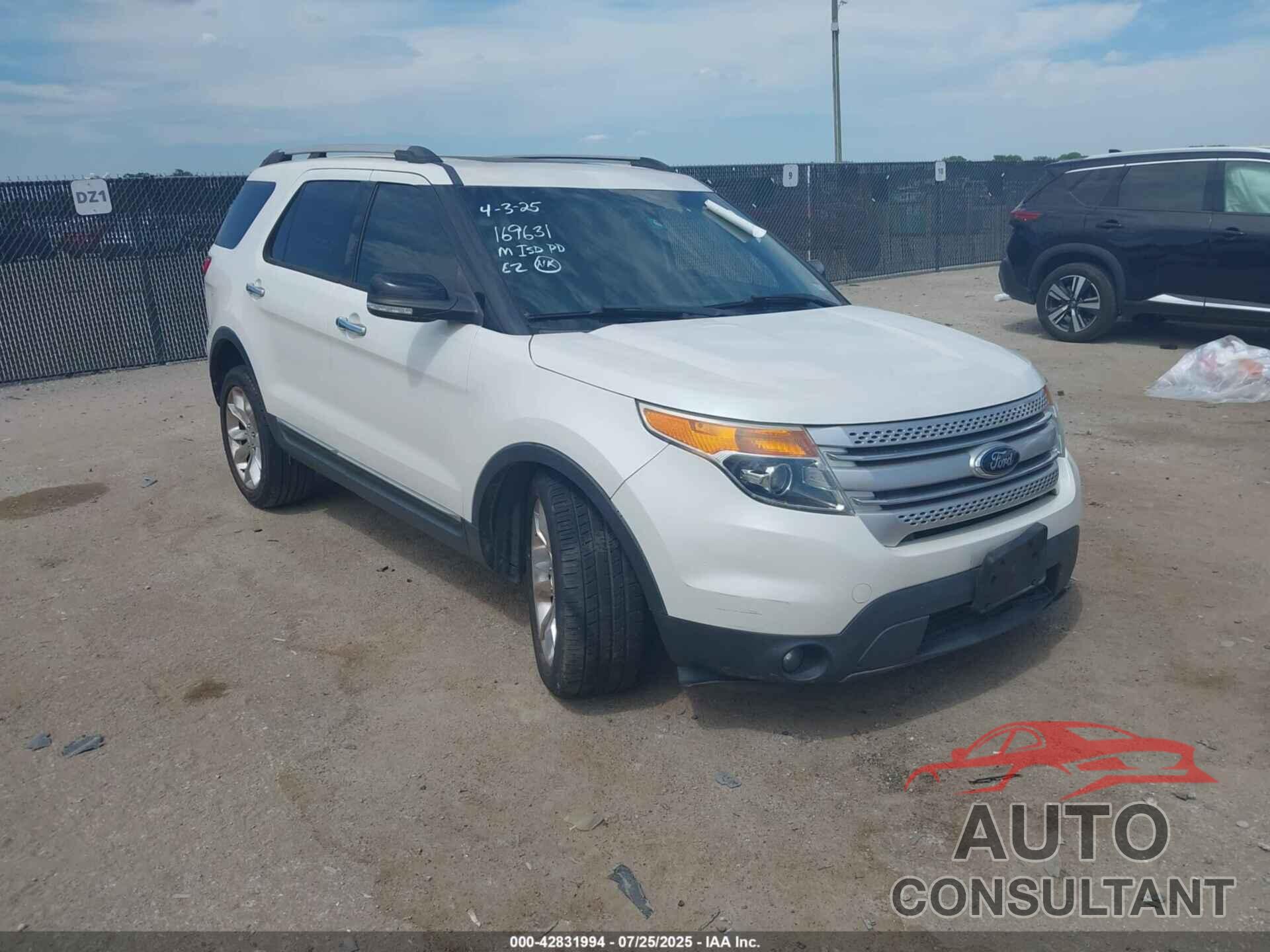 FORD EXPLORER 2013 - 1FM5K7D85DGC14757