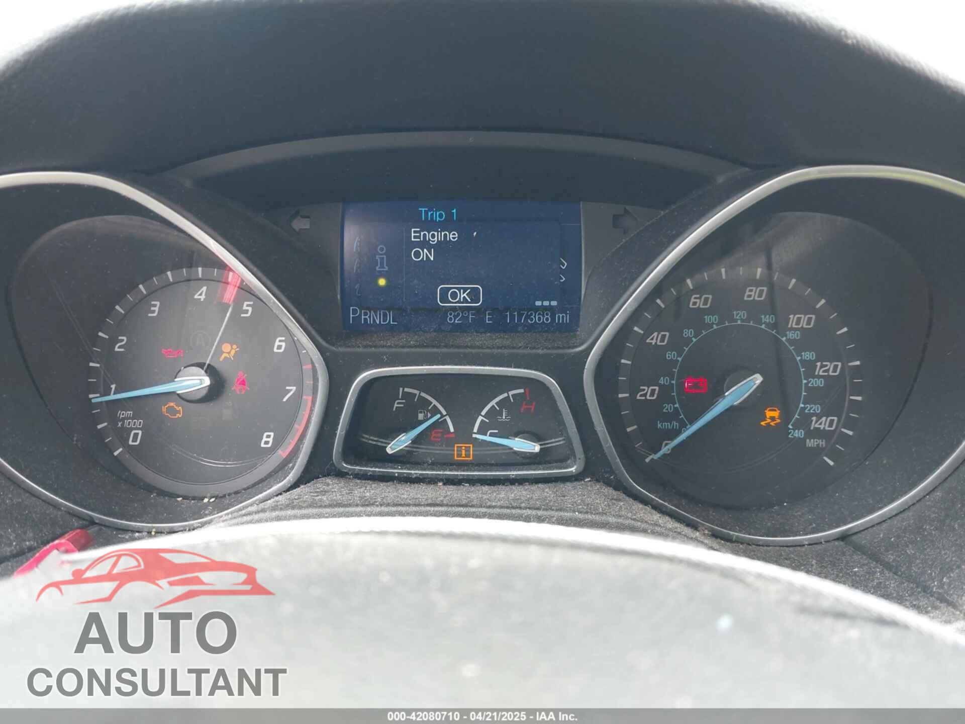 FORD FOCUS 2013 - 1FADP3F24DL311559