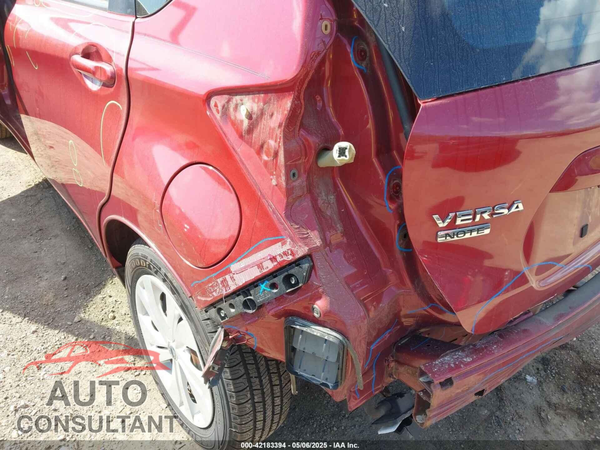 NISSAN VERSA NOTE 2017 - 3N1CE2CP3HL374073