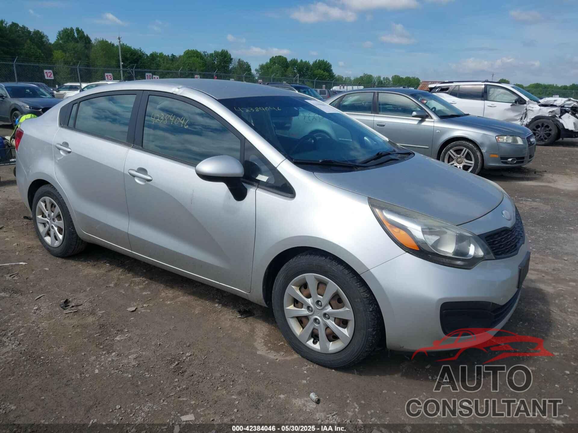 KIA RIO 2013 - KNADM4A37D6294390