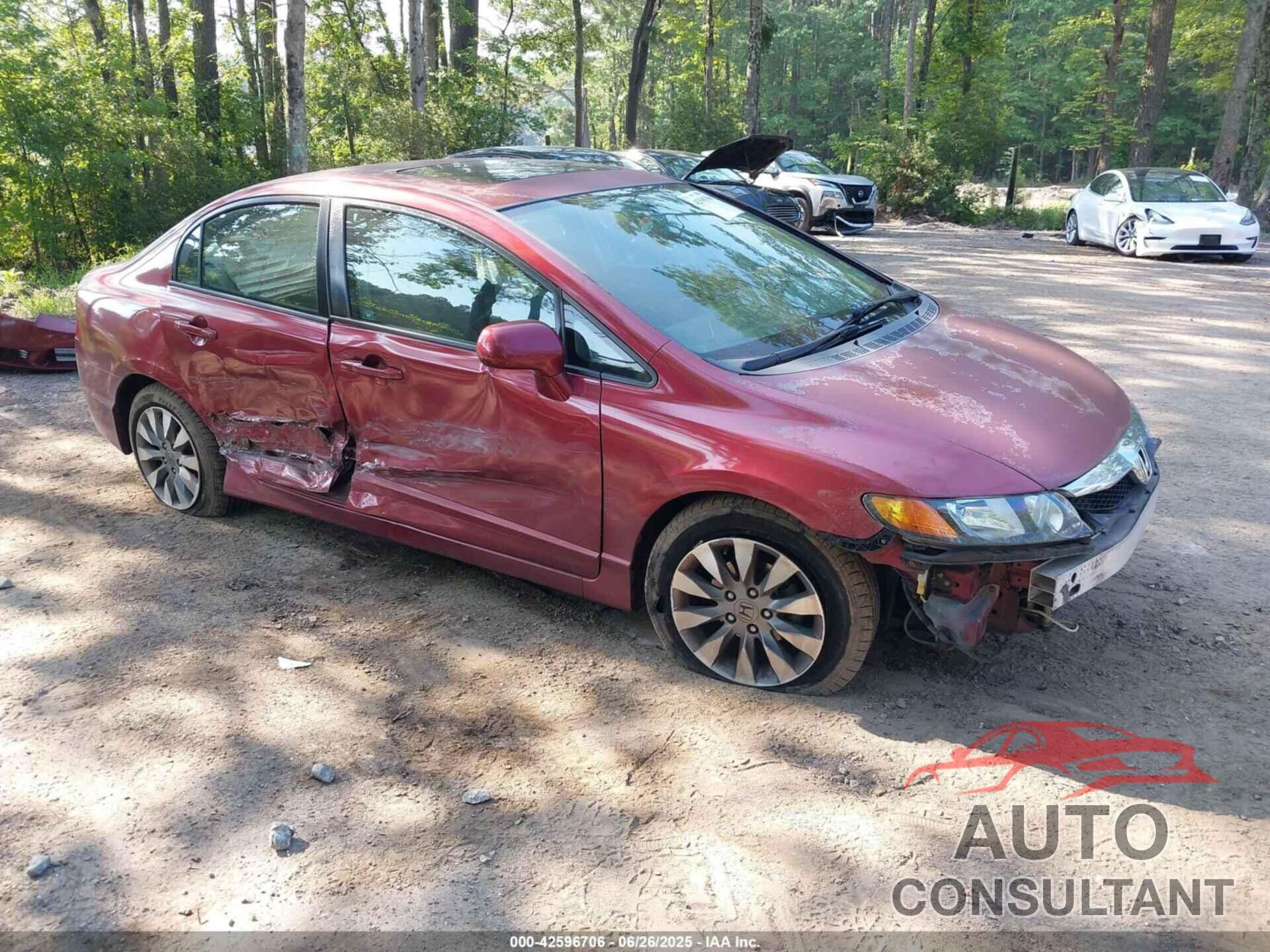 HONDA CIVIC 2010 - 2HGFA1F99AH511837
