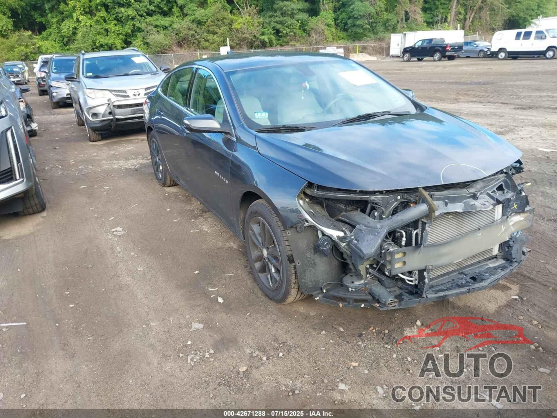 CHEVROLET MALIBU 2016 - 1G1ZE5ST9GF185386