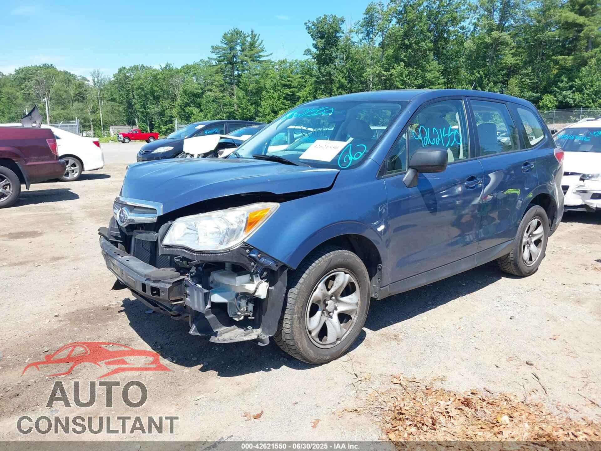 SUBARU FORESTER 2014 - JF2SJAAC2EH450392