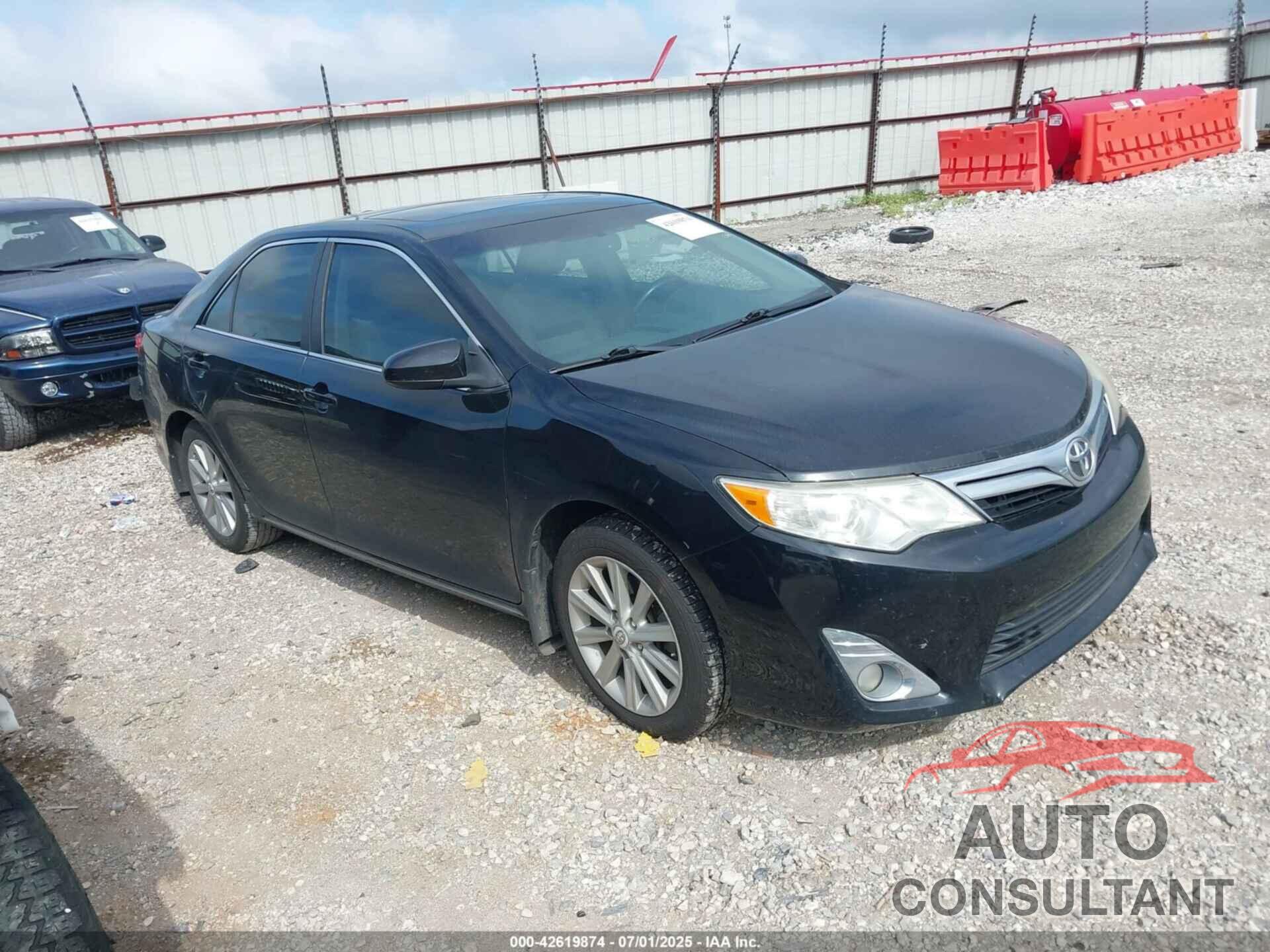 TOYOTA CAMRY 2012 - 4T4BF1FK5CR250502
